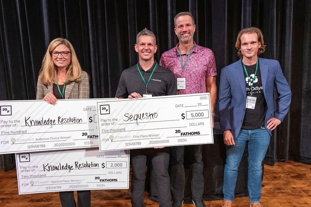Sequestro Wins First Place at September’s TCNewTech Pitch Competition