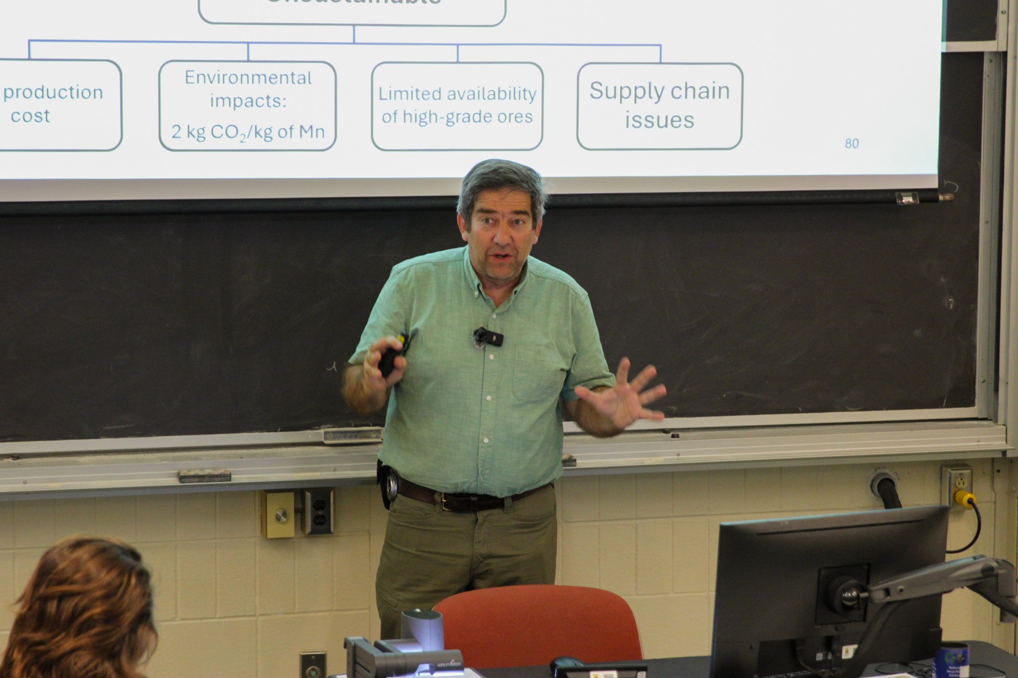 BIOMang Cohort member presenting