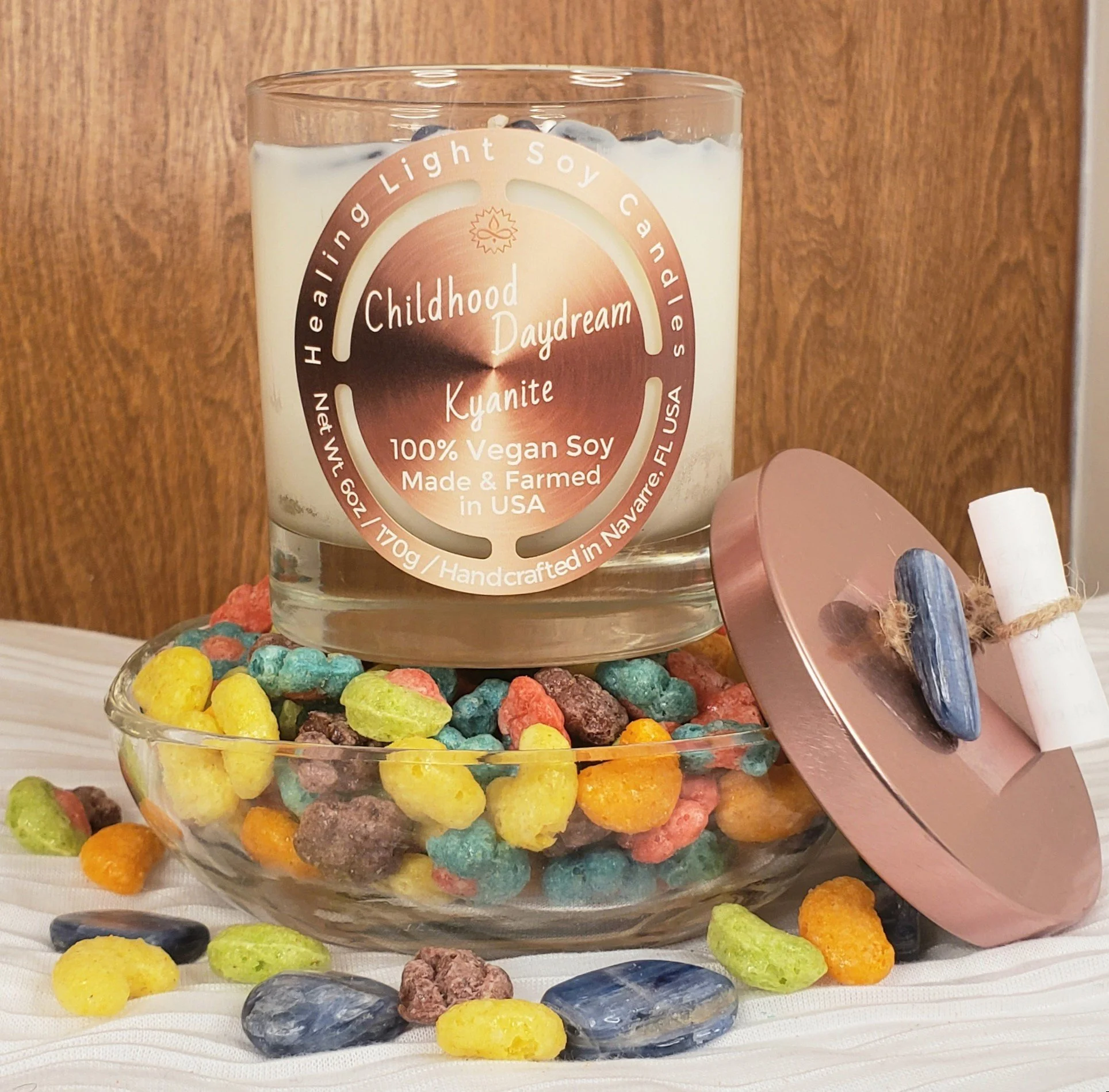 Childhood Daydream Soy Candle Made and Farmed in USA non-toxic