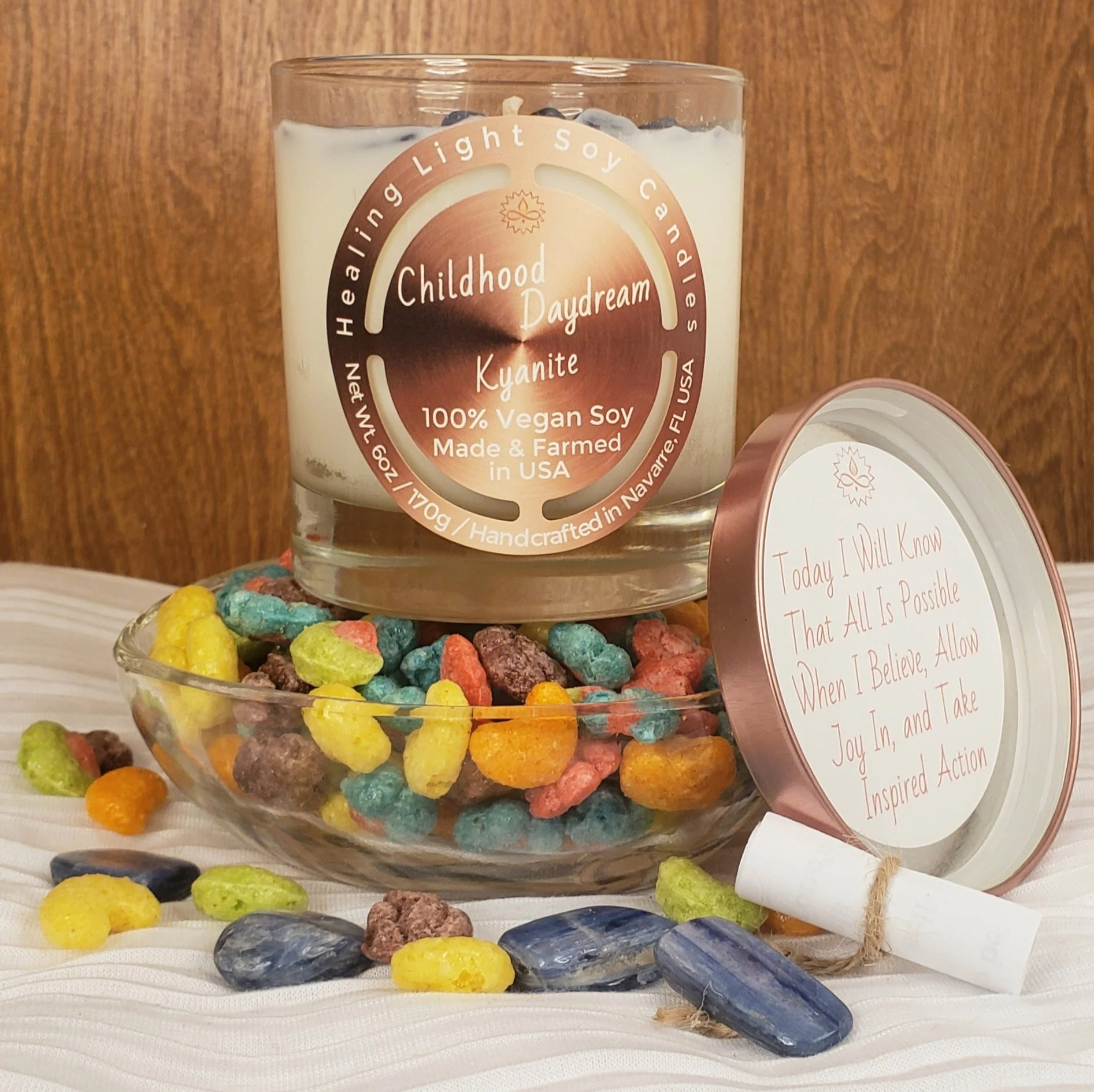 Childhood Daydream Soy Candle Made and Farmed in USA non-toxic