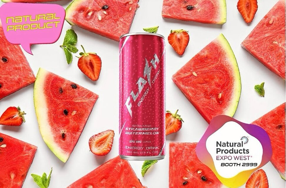 Embark on an electrifying journey with us as we introduce the invigorating Strawberry Watermelon Flash Energy Drink&reg;! 🍓🍉💥 Get ready to savor unparalleled flavor while embracing optimal wellness. Experience the Power of Nature with every sip! ?