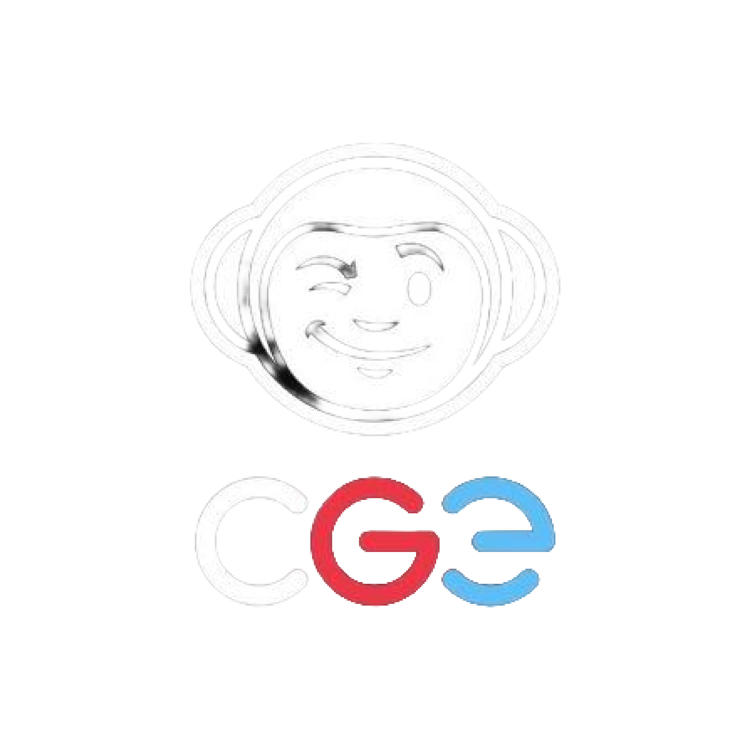 Czech Games Edition logo with CGE letters, white, red, and blue