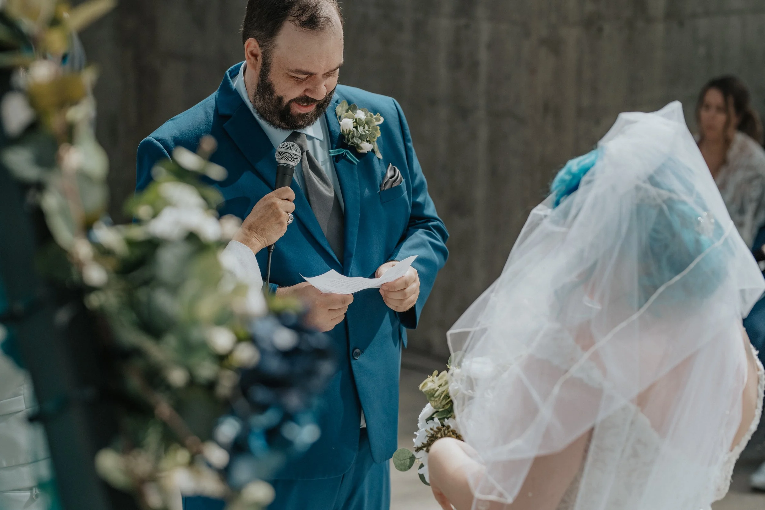 His Vows Wedding Ceremony Photography Alberta Gallery Edmonton