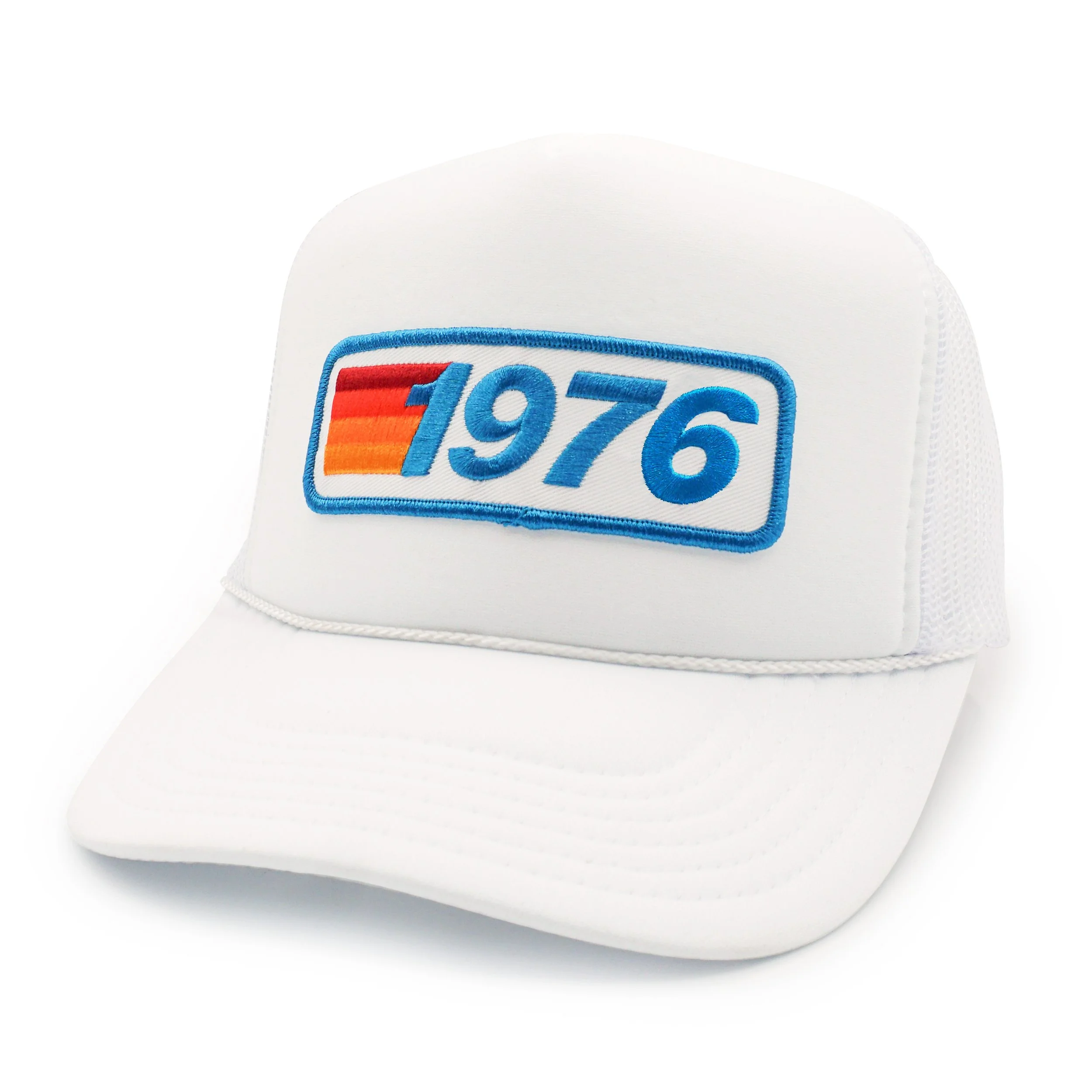 1976 White Trucker Hat