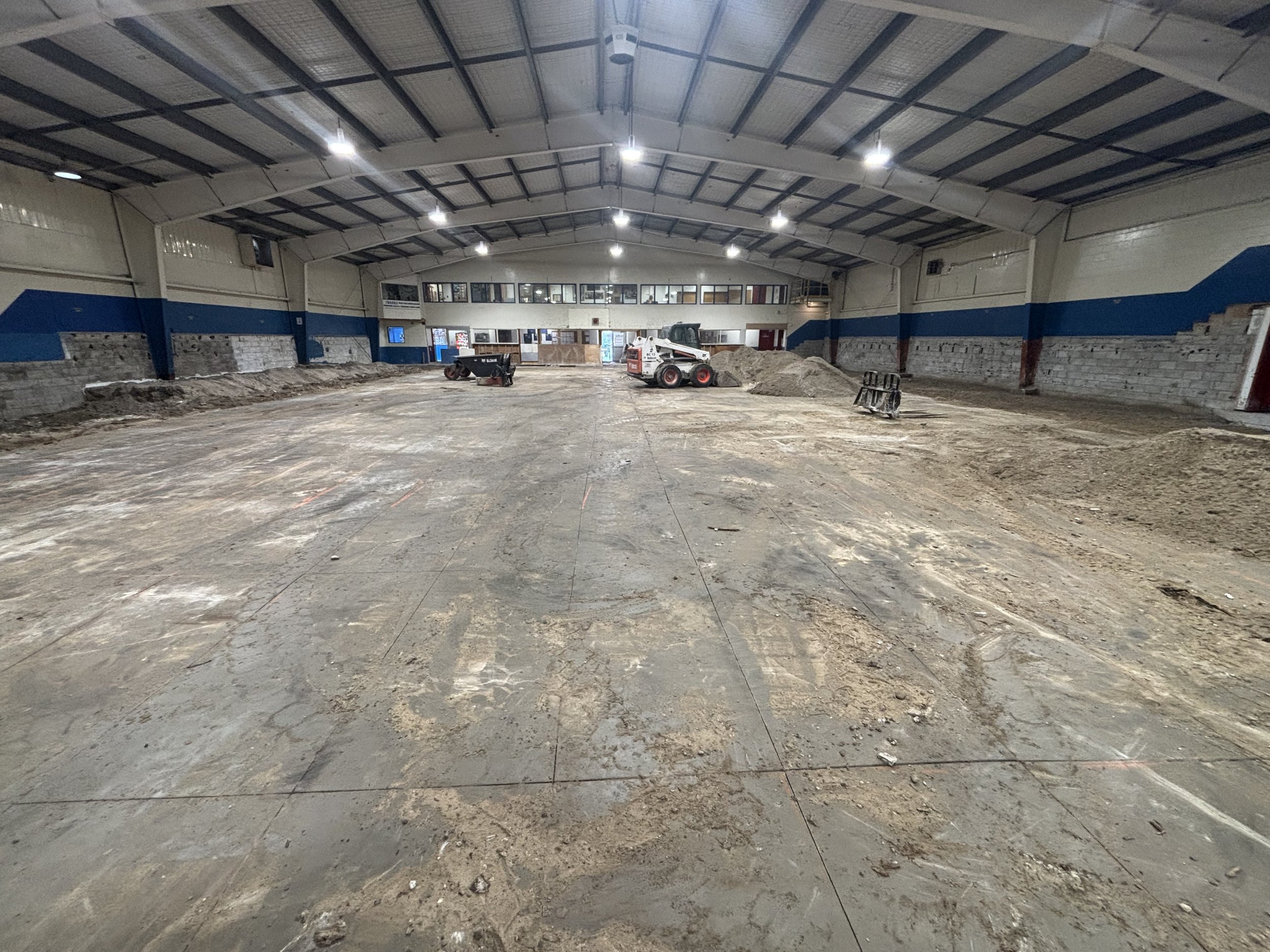 Old Arena Rink Slab