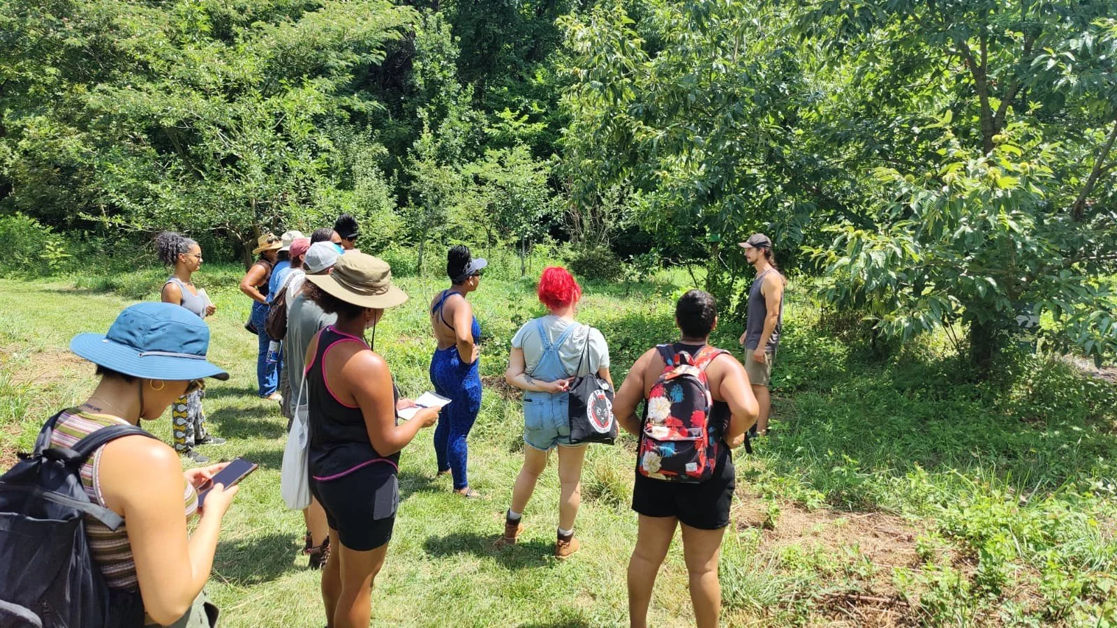 Fall Food Forest Tour