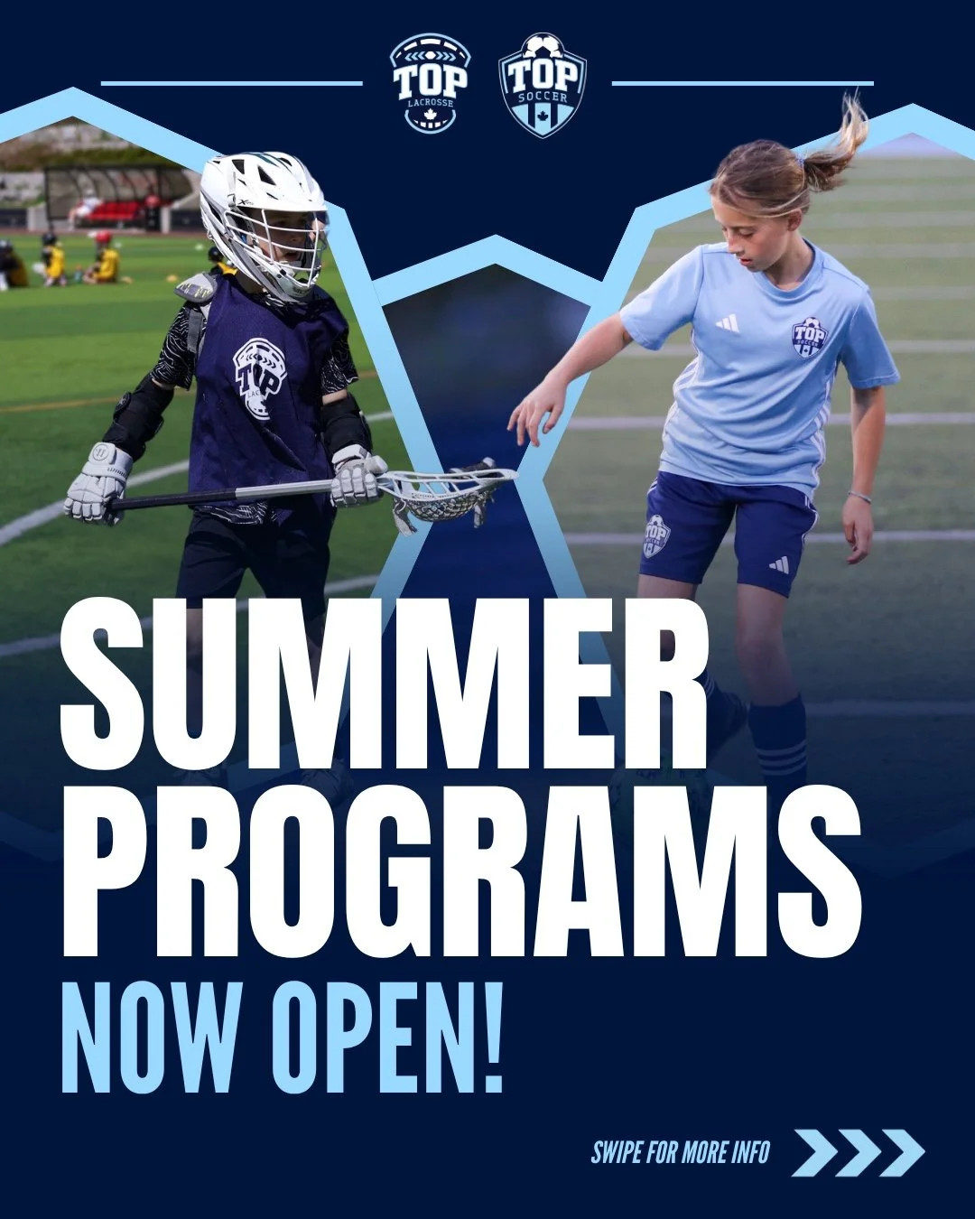 🚨 TOP SPORTS SUMMER PROGRAMS ARE NOW OPEN FOR REGISTRATION! 🚨

🥍 TOP Lacrosse is gearing up for an action-packed Summer Season with programs available for 2011-2022 birthyears.

🔹 For younger players, check out our Junior Lax Program for ages 4-6