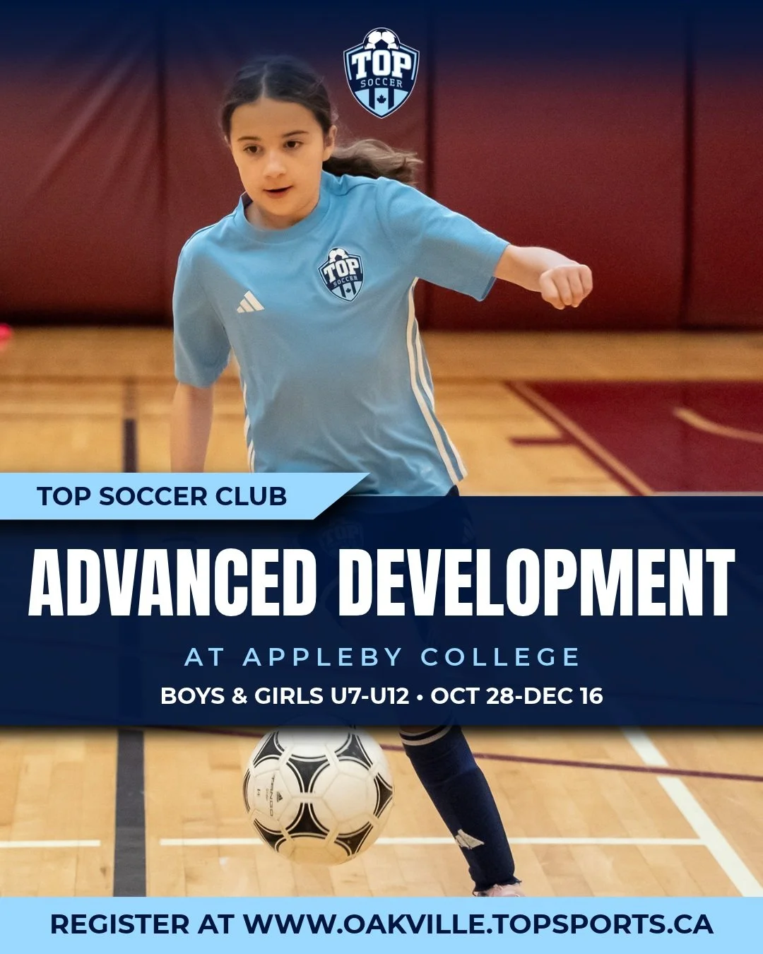🚨 Our Advanced Development Program starts next week! 

⚽ Get ready for fast-paced action as players develop their technical ability, creativity, confidence, and decision-making through ball mastery, 1v1s, and small-sided games.

❗ There's still time