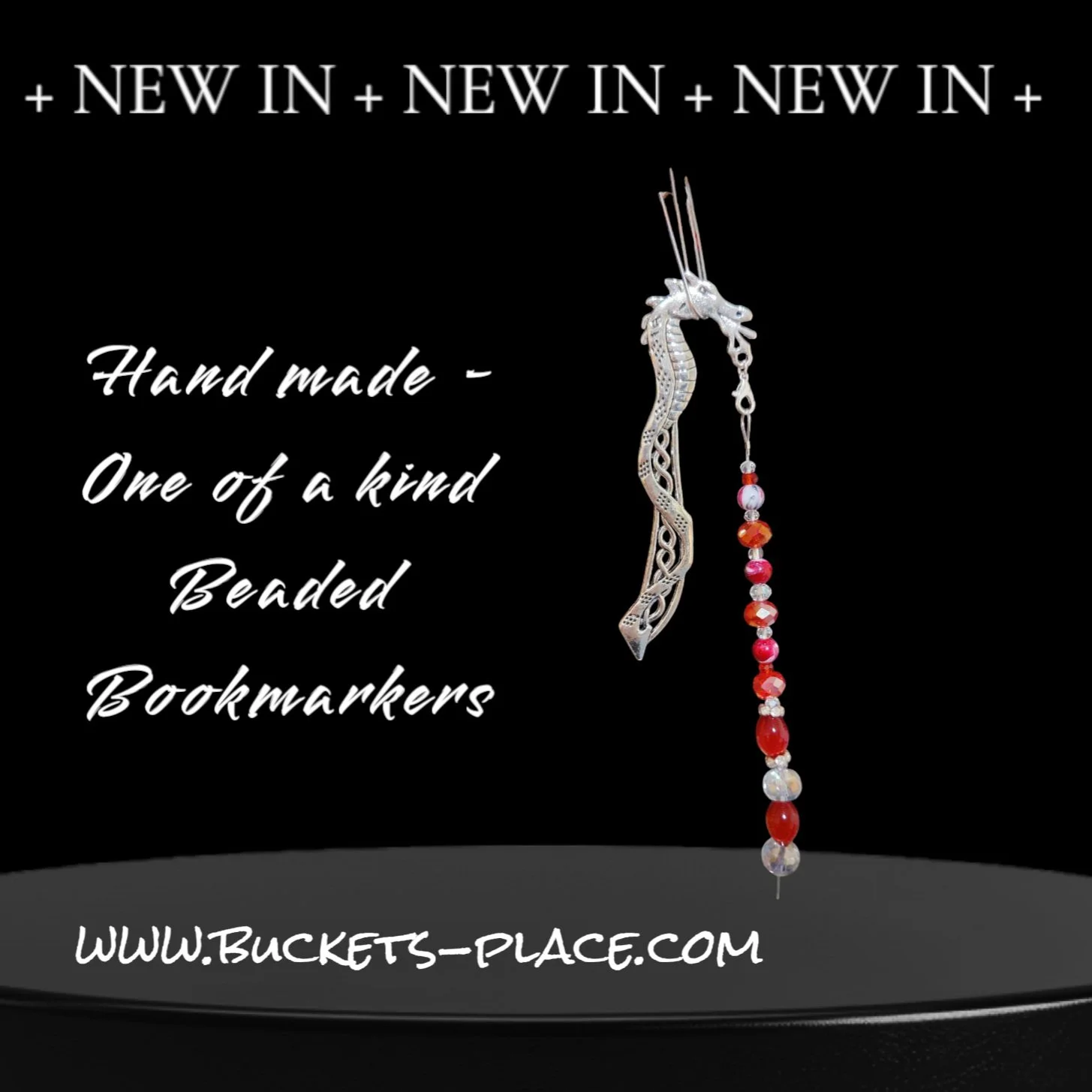 Exquisite Collection Hand Crafted Bookmarks - Buckets-Place