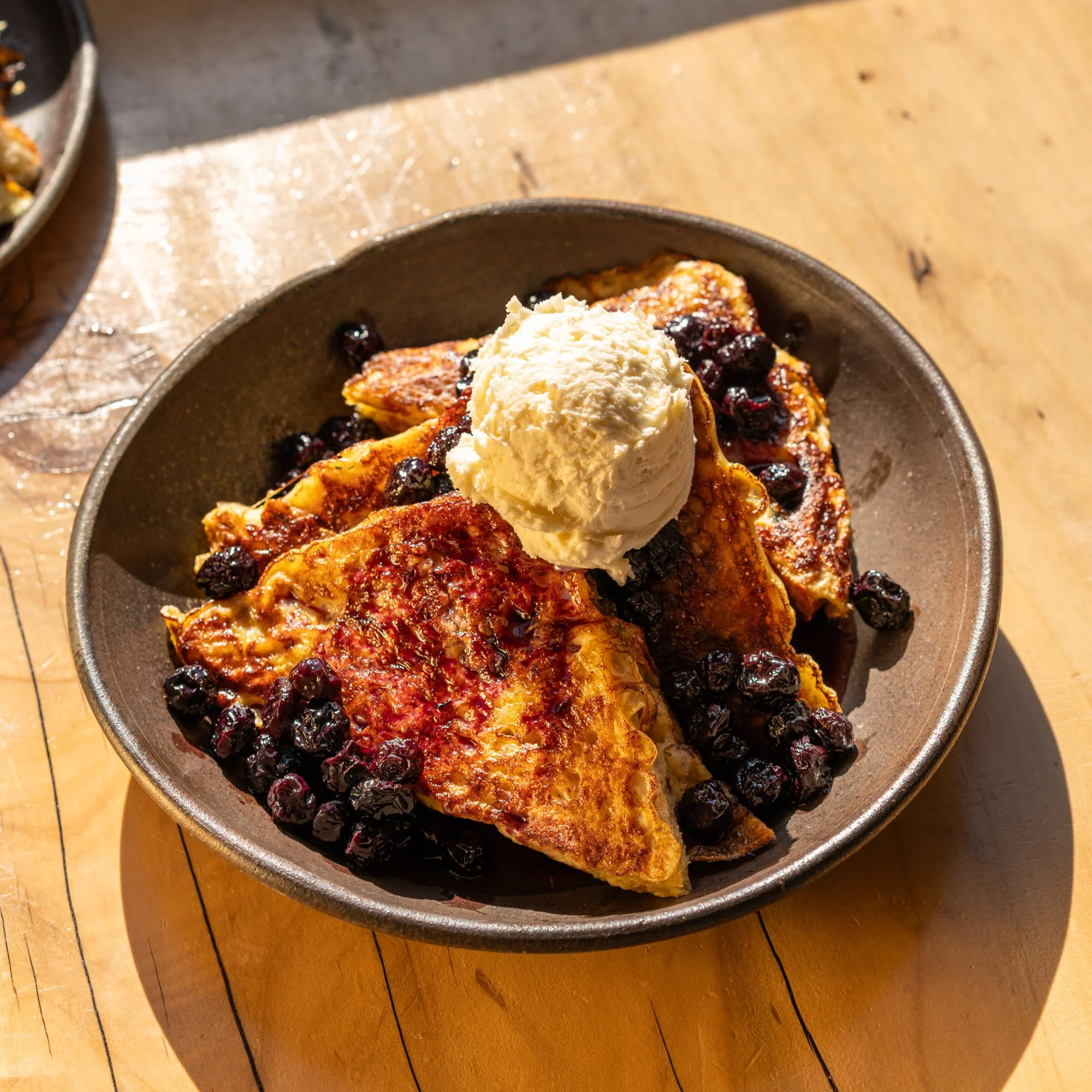 berries and cream french toast