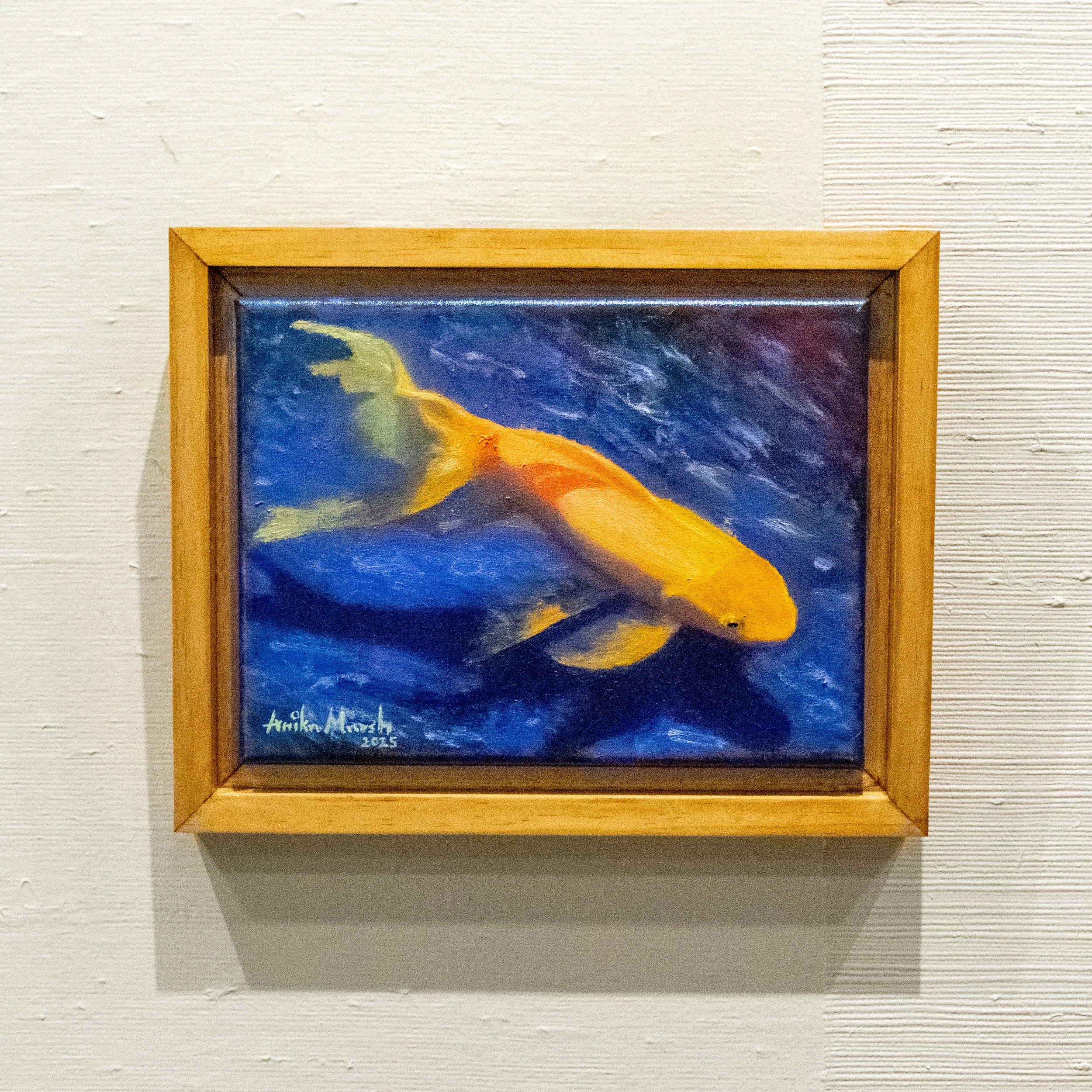 'Swimming in Radiance' Original Oil Painting