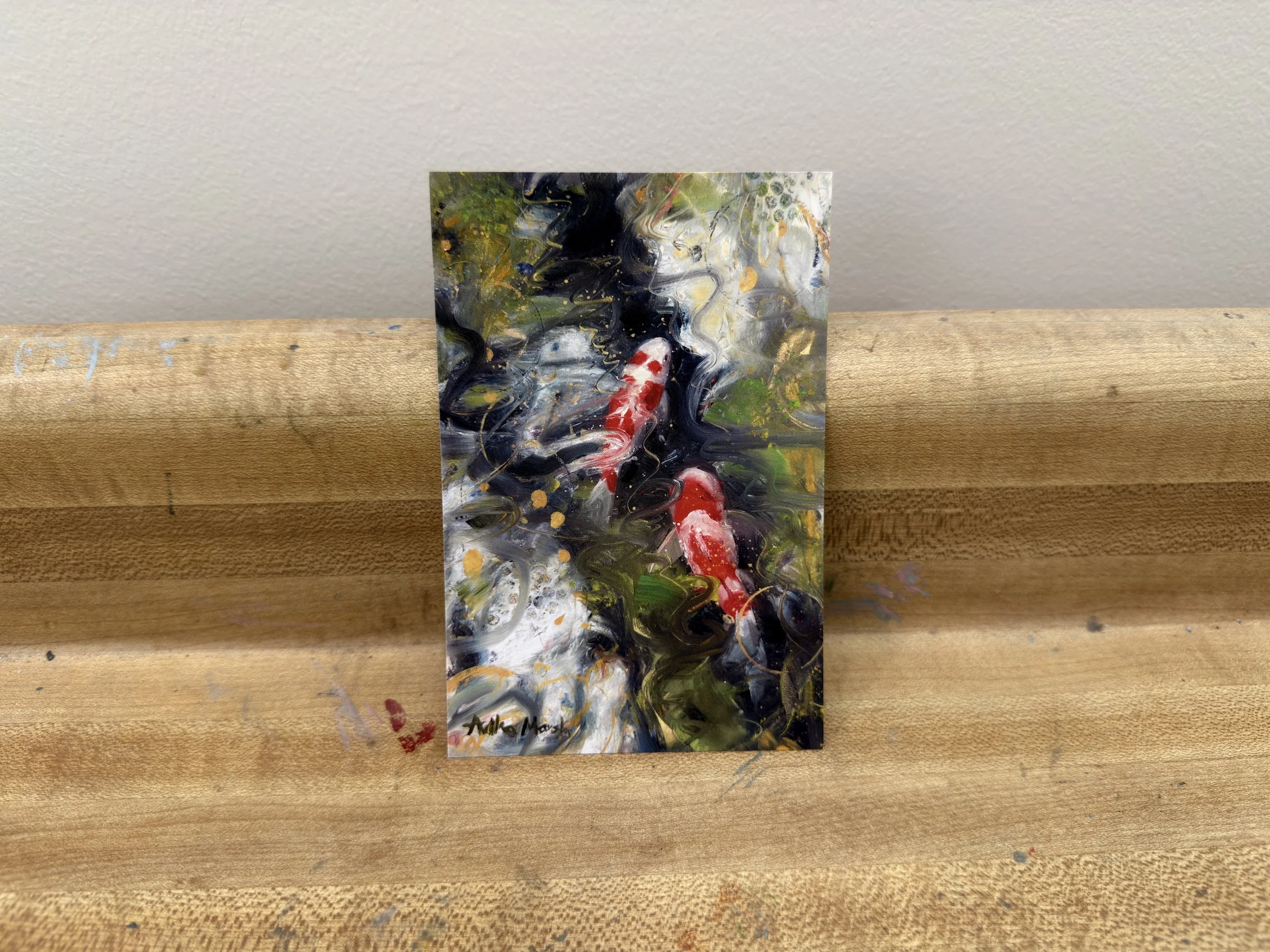 'Whispers of the Pond' Postcard