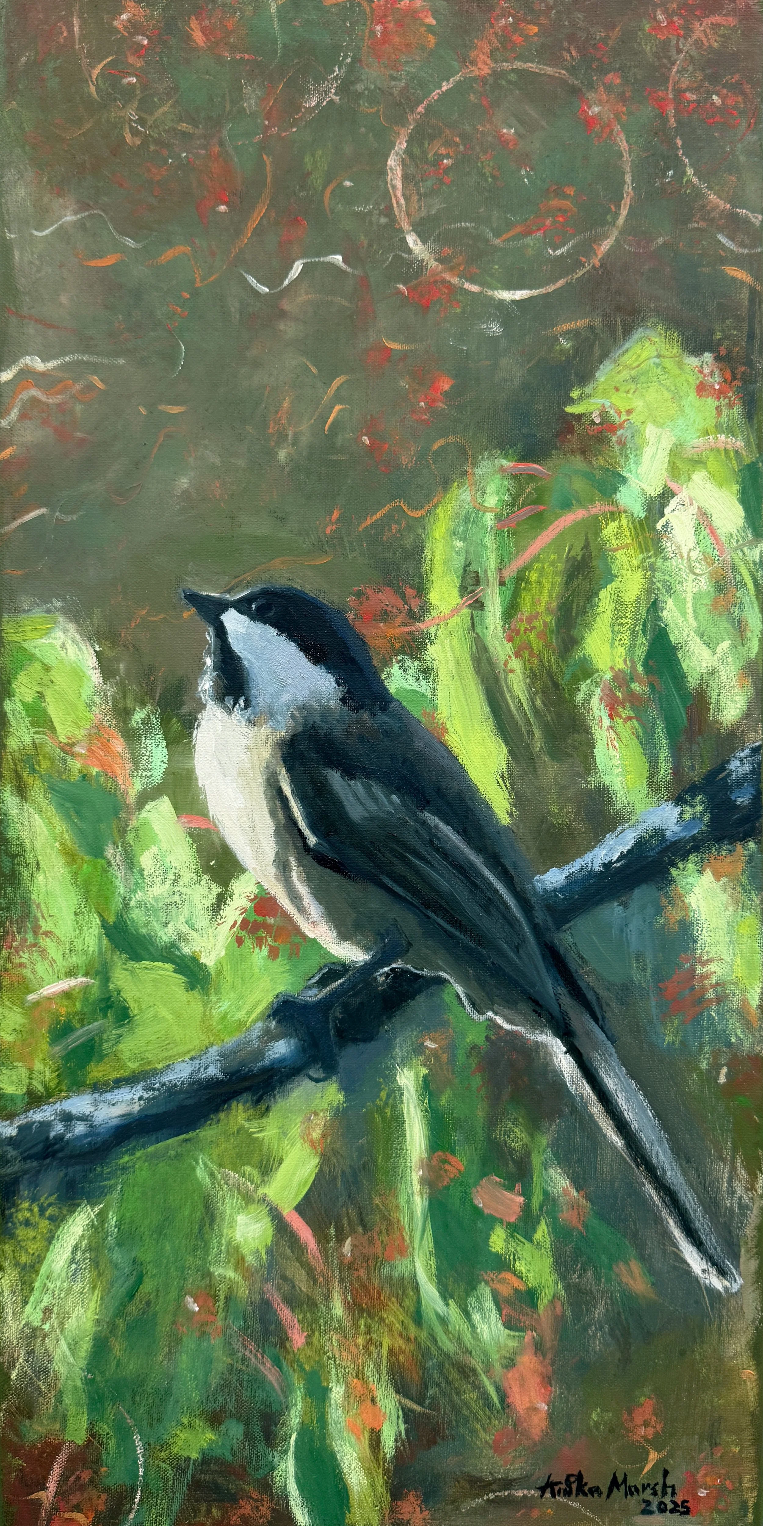 Black-Capped Chickadee in Autumn Leaves 1 (1x2).jpg