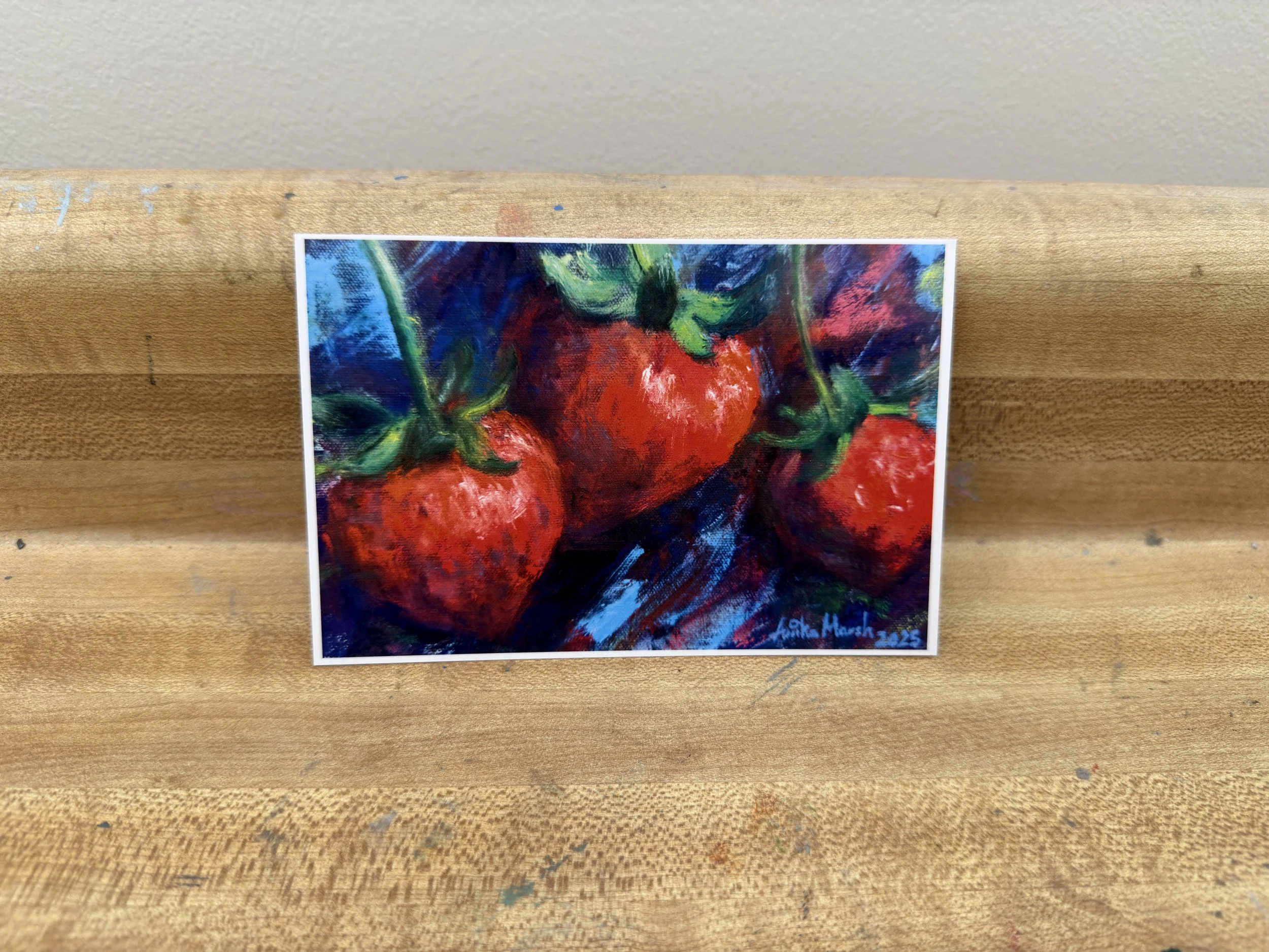 'Tochigi Strawberries' Postcard