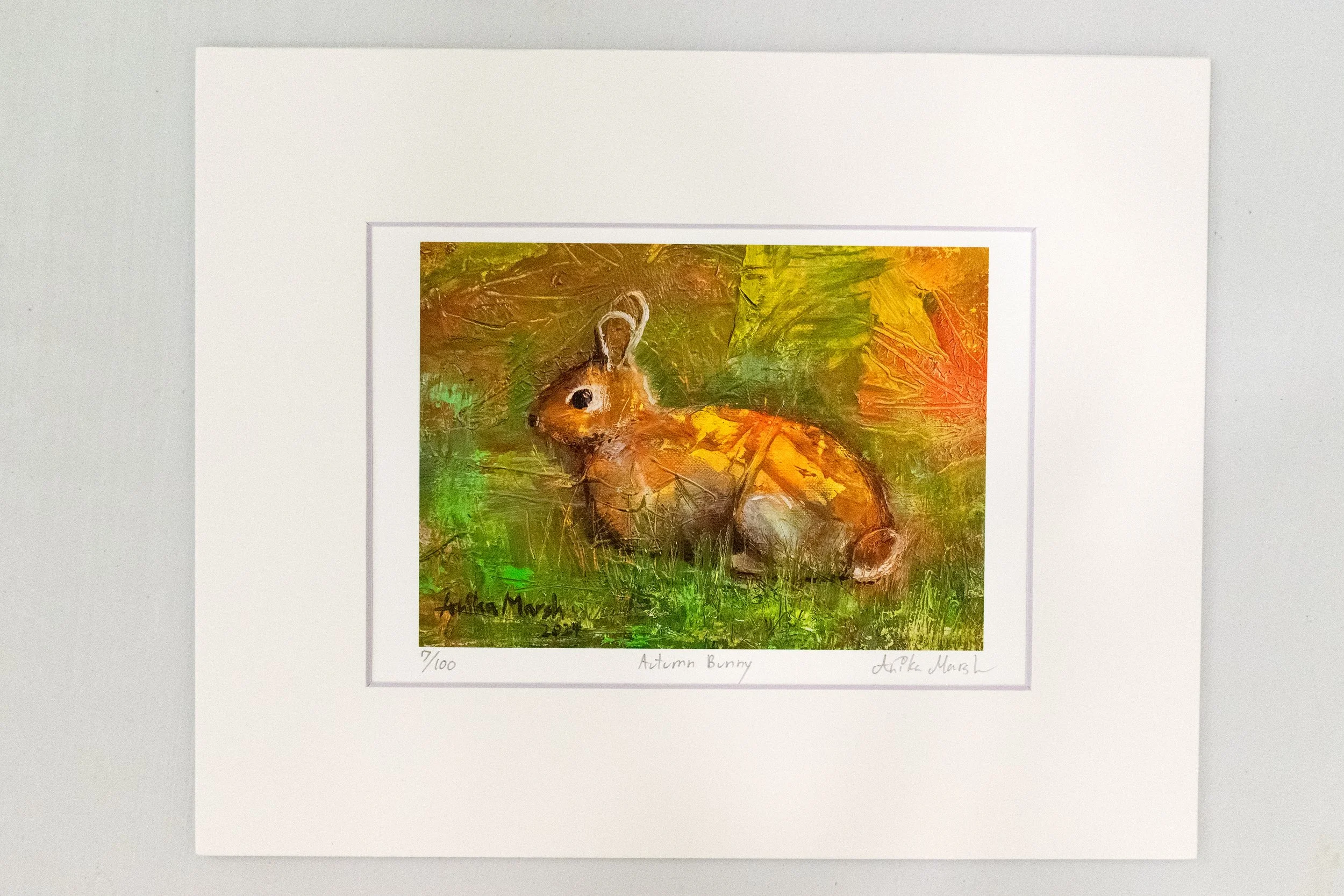 'Autumn Bunny' Limited Edition Print