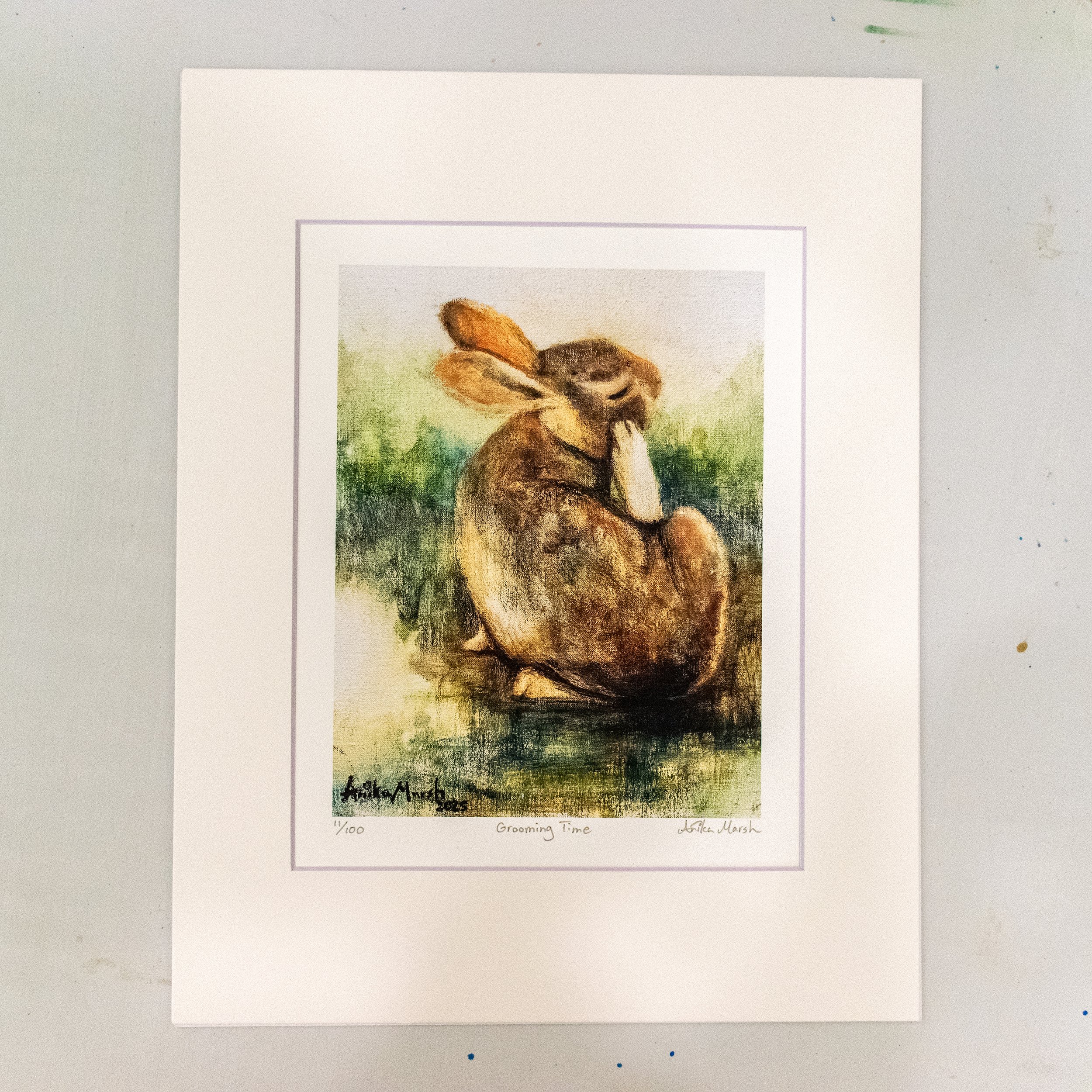 'Grooming Time' Limited Edition Print