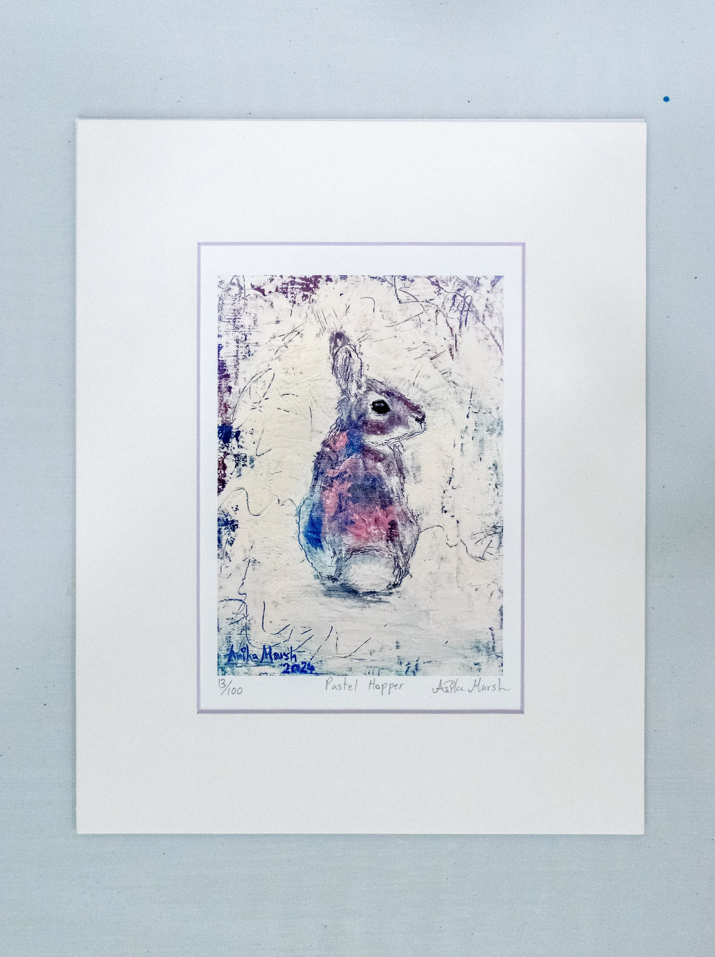 'Pastel Hopper' Limited Edition Print