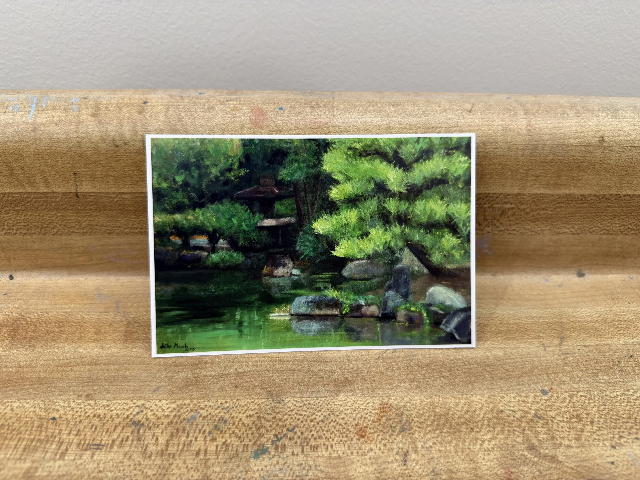 'Kyoto's Tranquil Embrace' Postcard