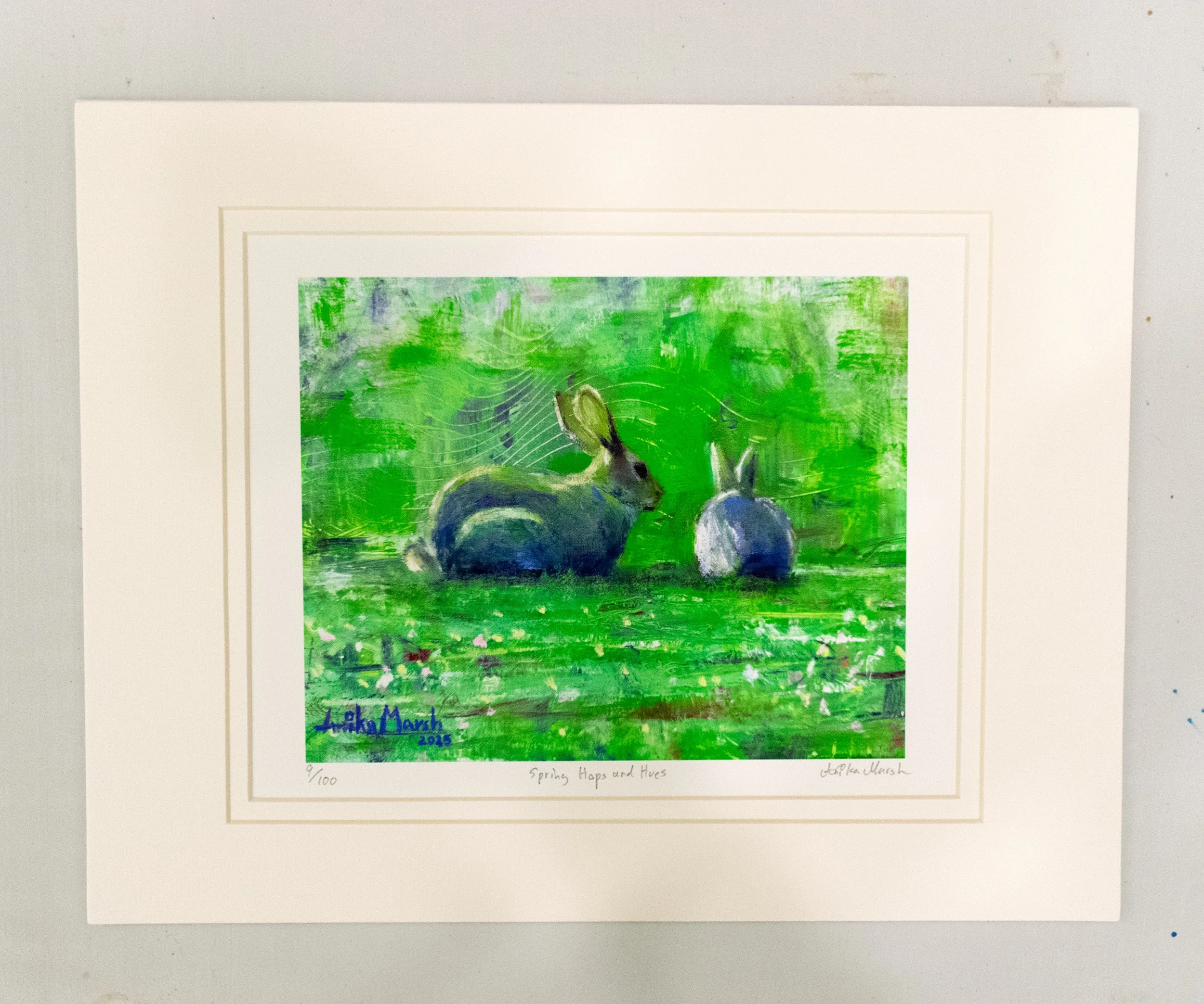 'Spring Hops and Hues' Limited Edition Print