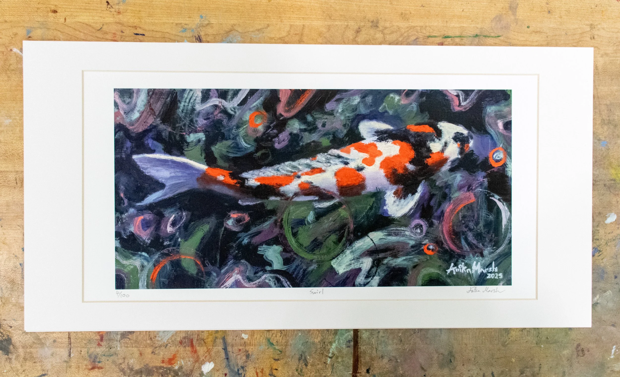 'Swirl' Limited Edition Print