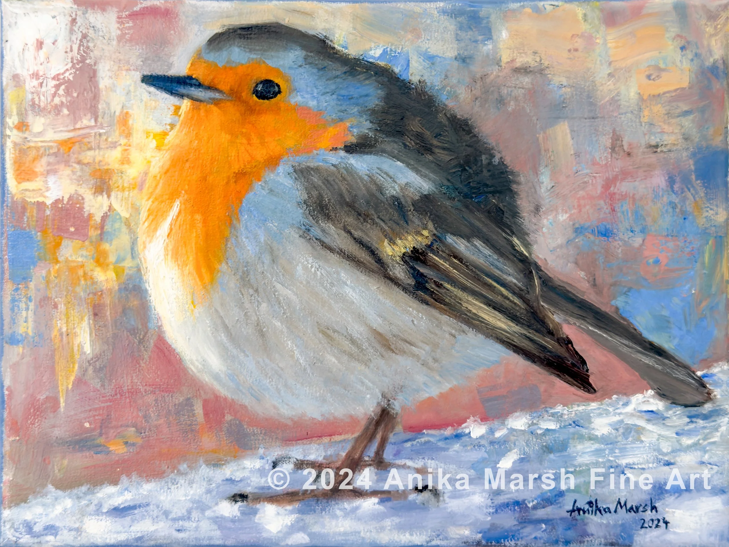 Cute Fluffy European Robin watermarked.jpg