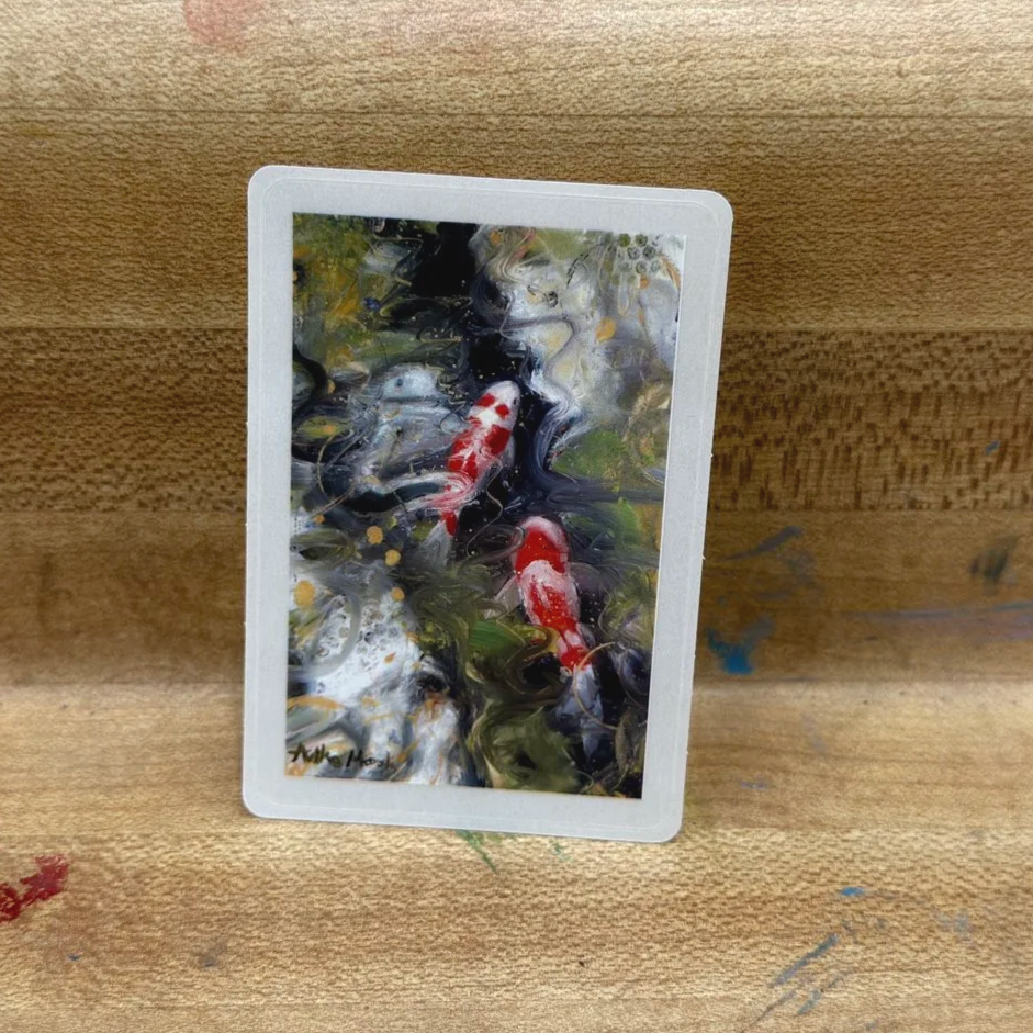 'Whispers of the Pond' Sticker