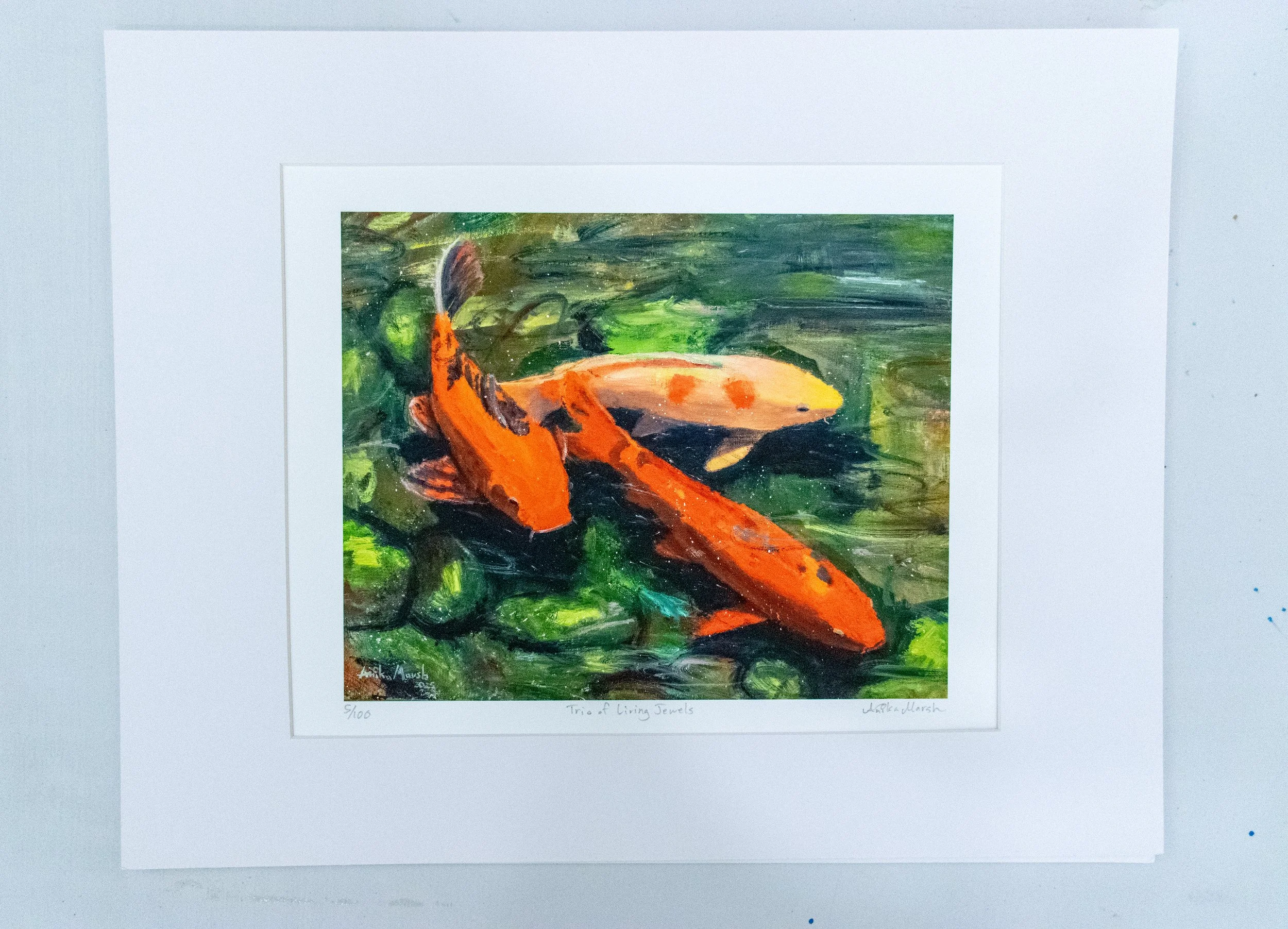 'Trio of Living Jewels' Limited Edition Print