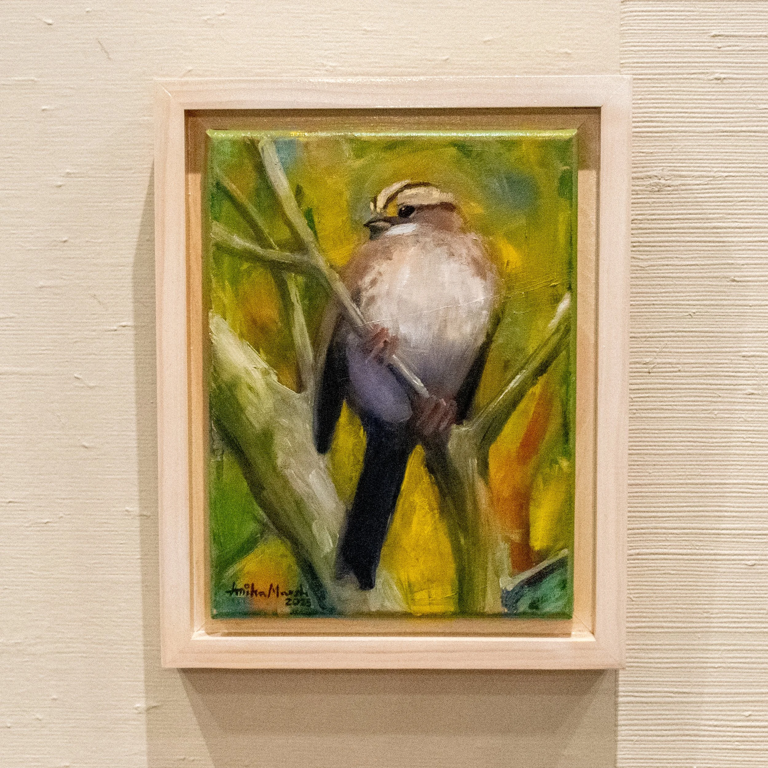'White-throated Sparrow' Original Painting