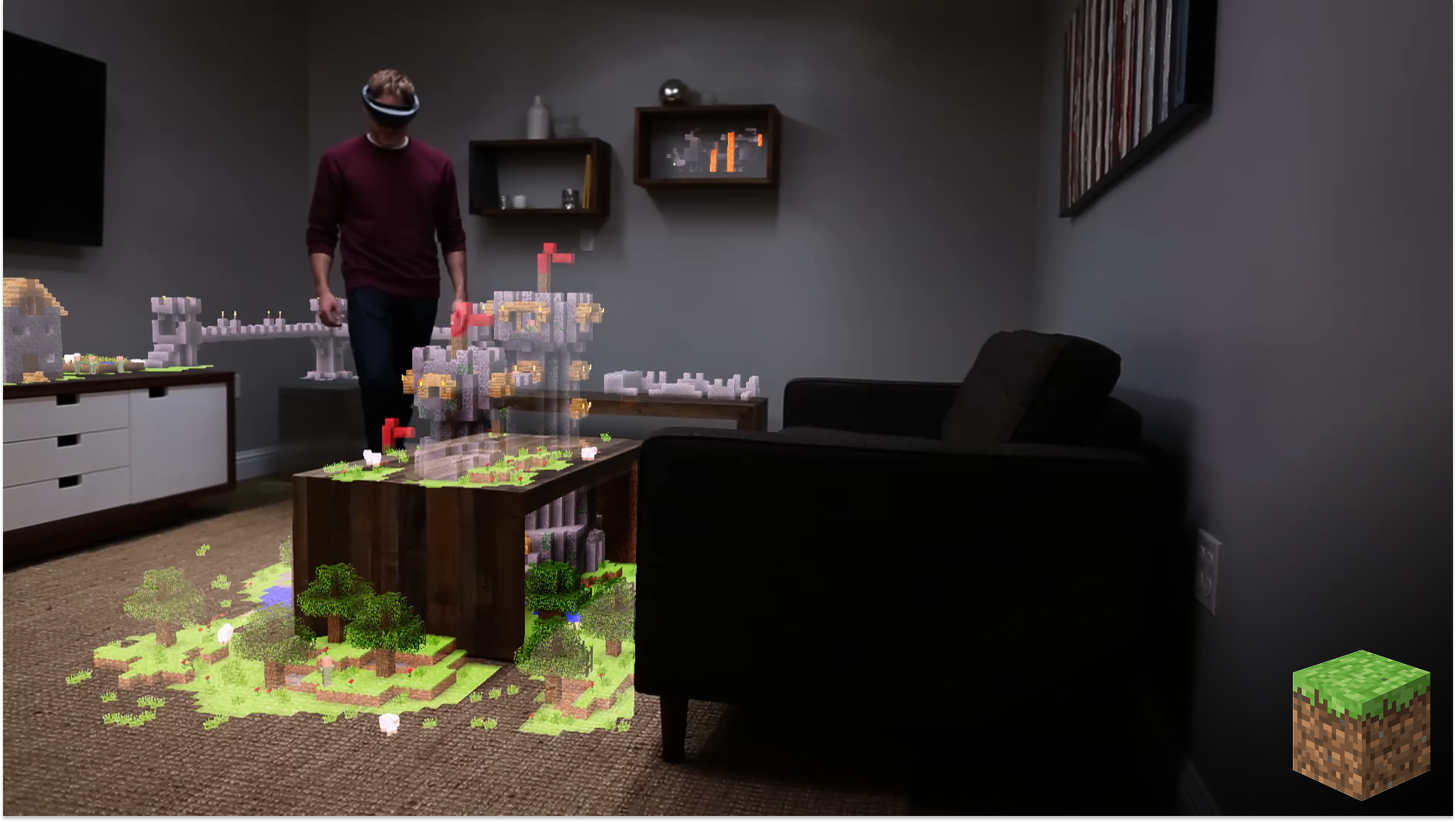 Bringing Minecraft to Life in Mixed Reality