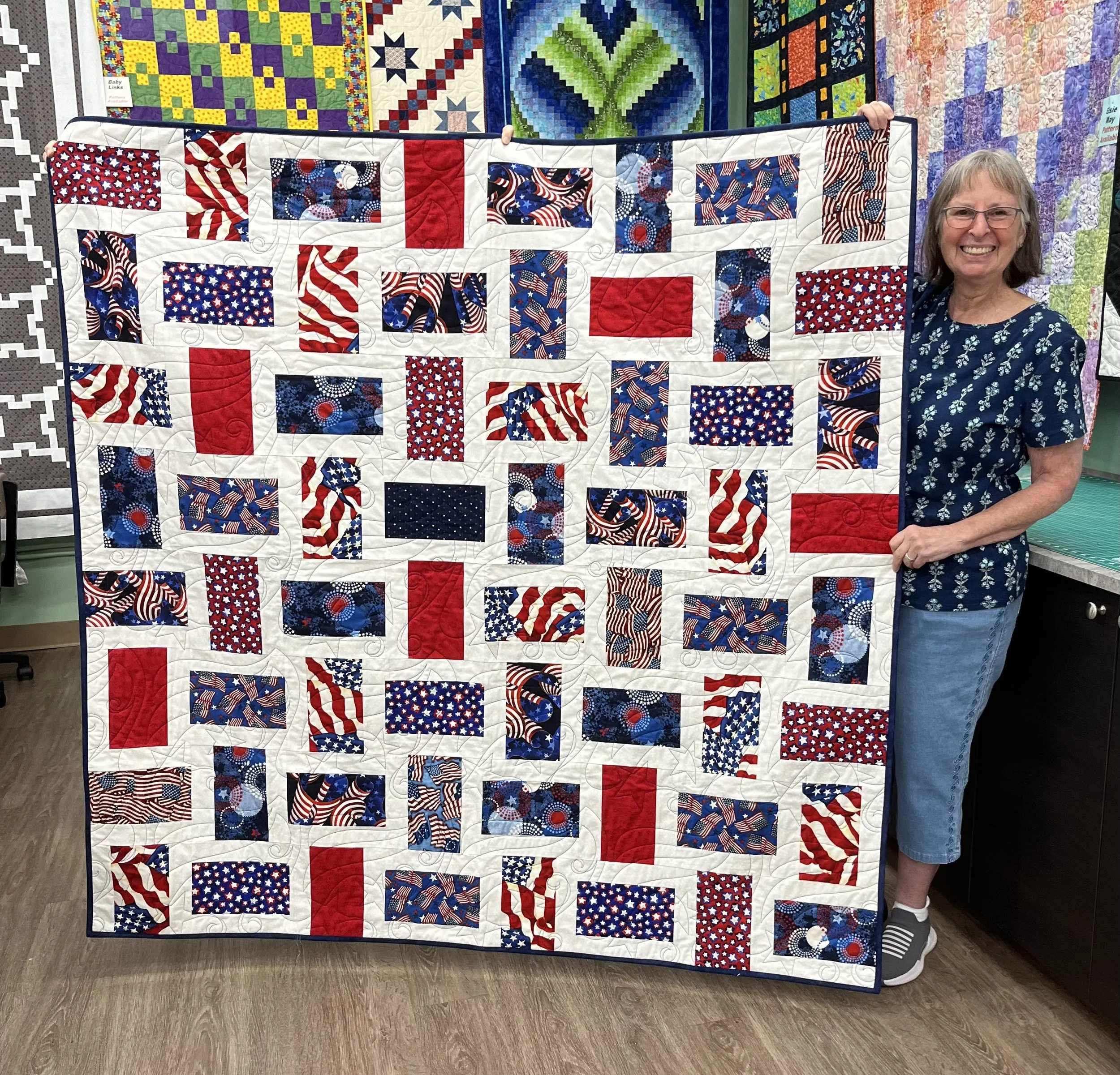 QOV Sew-In at Quilters Quest