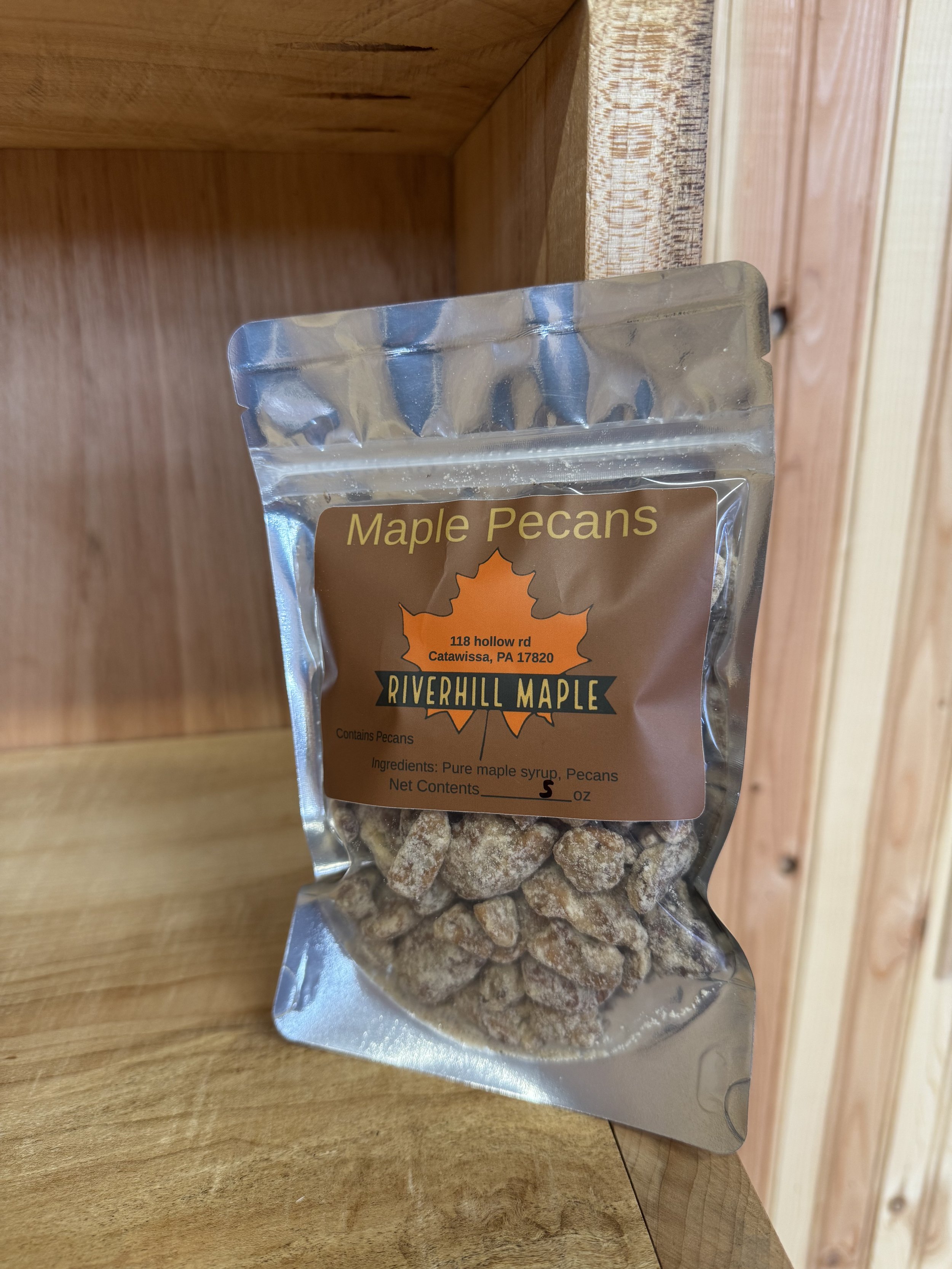 Maple Coated Pecans