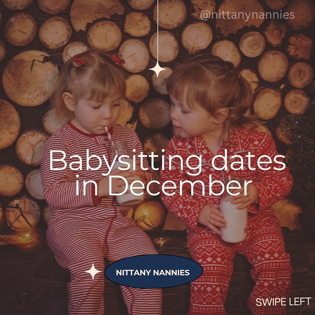 With the kids on break and holiday festivities in full swing, it can be tough to balance work and family time. Book your holiday sitters now to ensure your kids are engaged, off their tablets and having fun while you get things done.

#statecollegesi