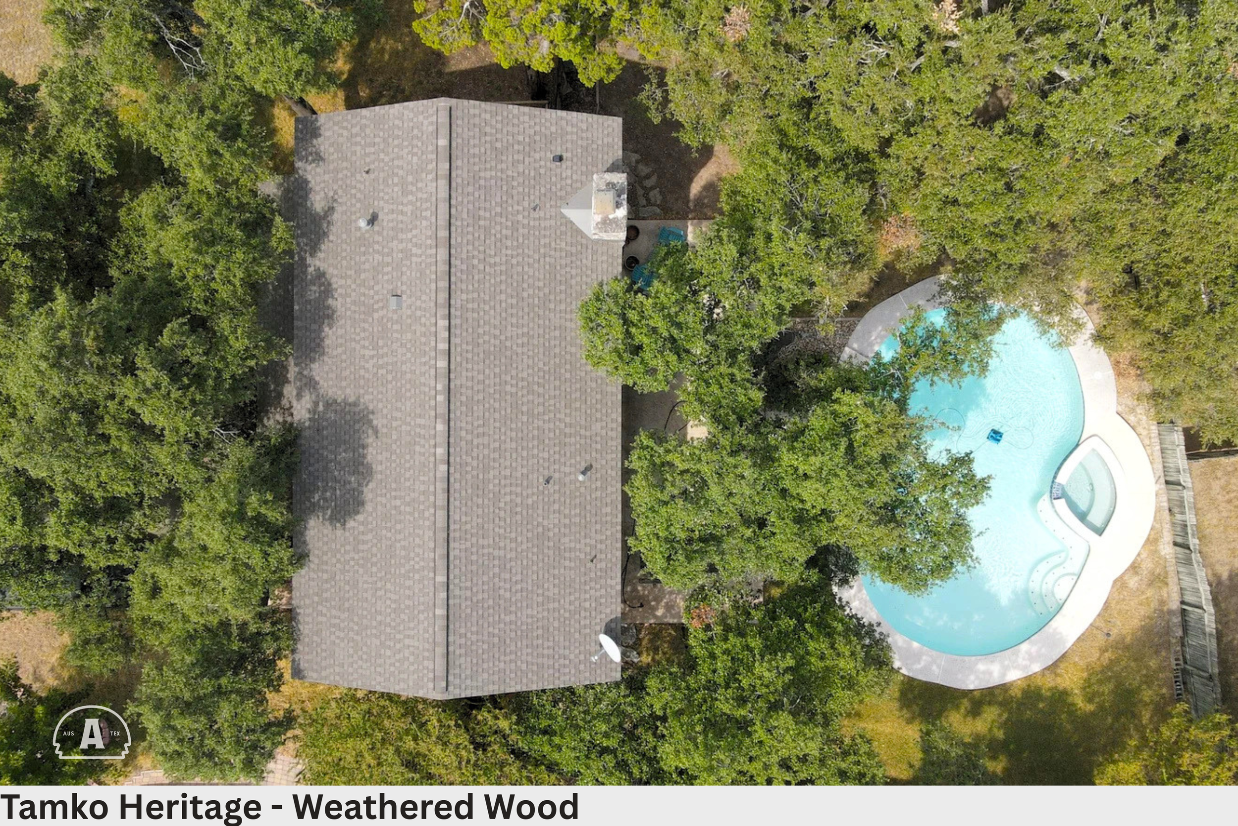 Tamko Heritage Weathered Wood Shingle Roof