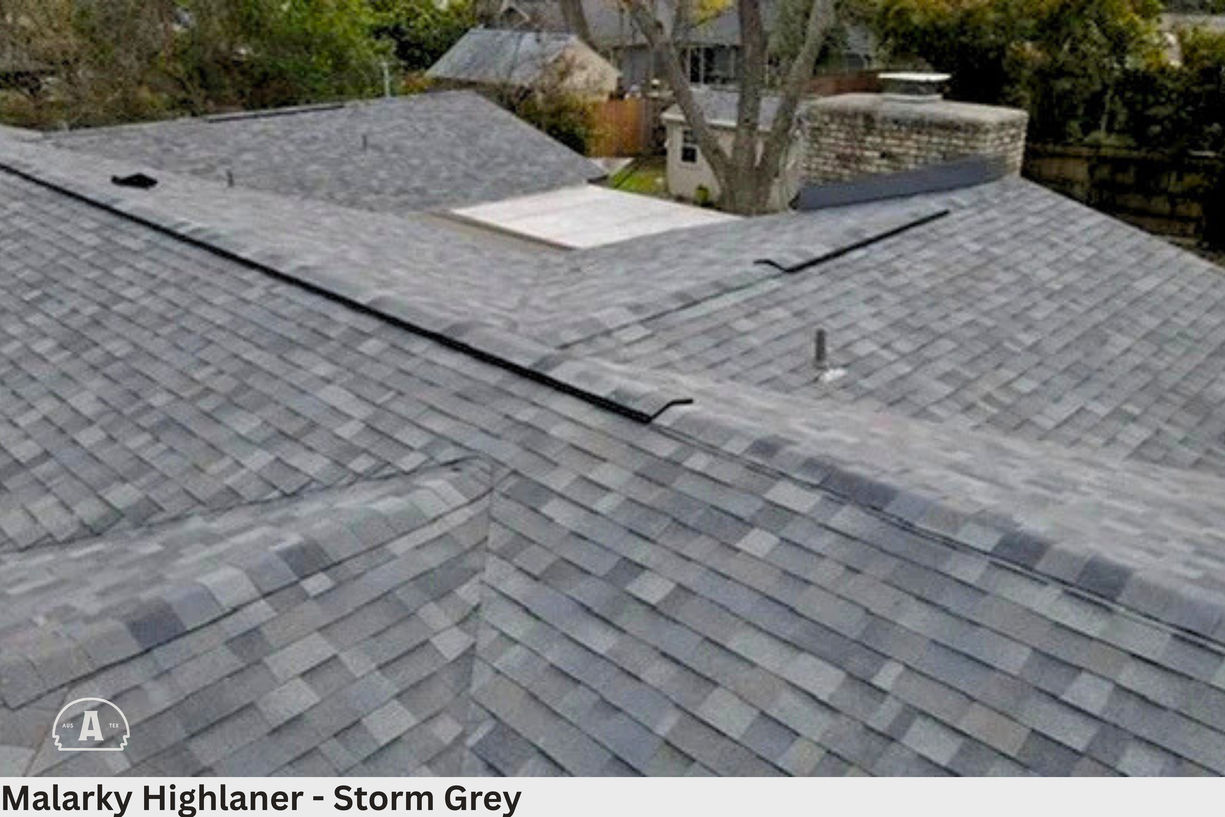 Malarky Highlander Storm Grey Shingle Roof