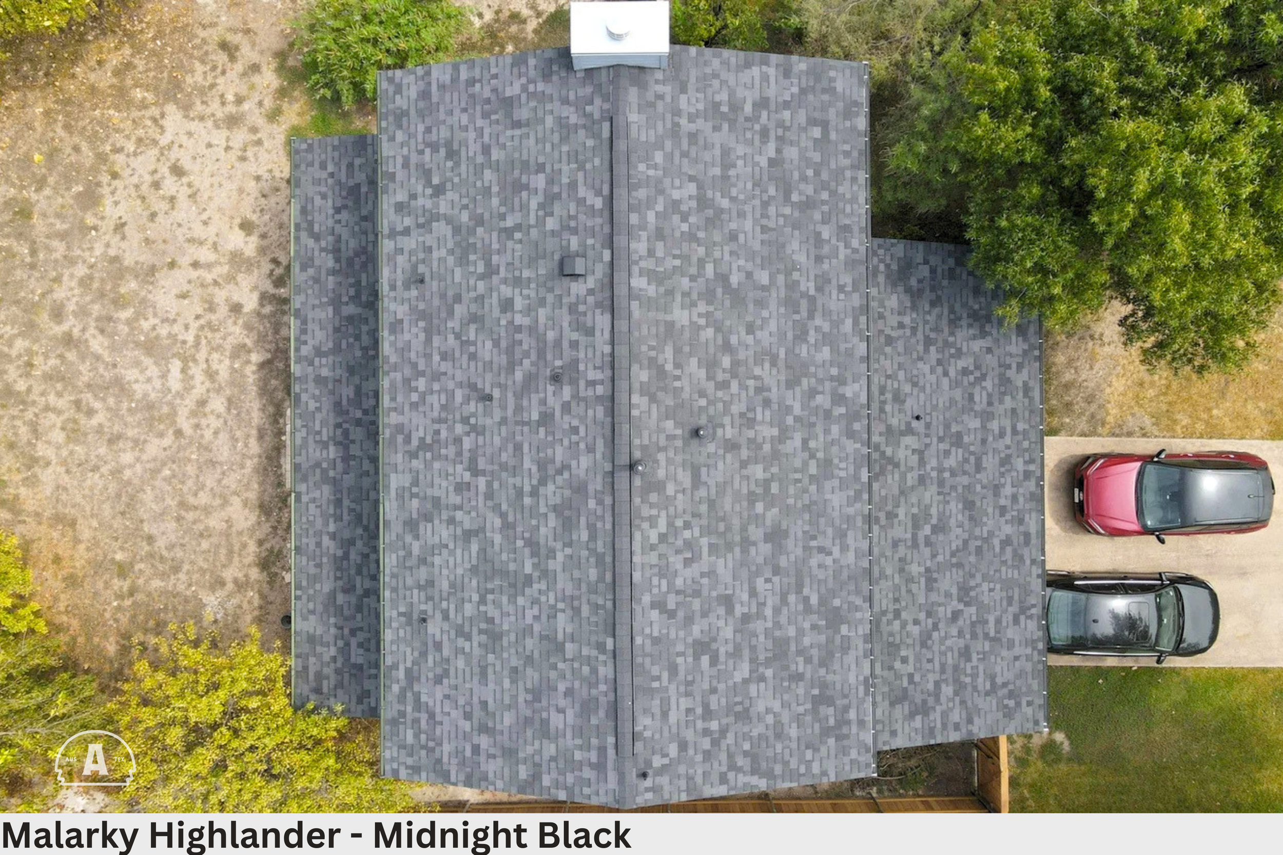 Malarky Highlander Midnight Black Shingle Roof