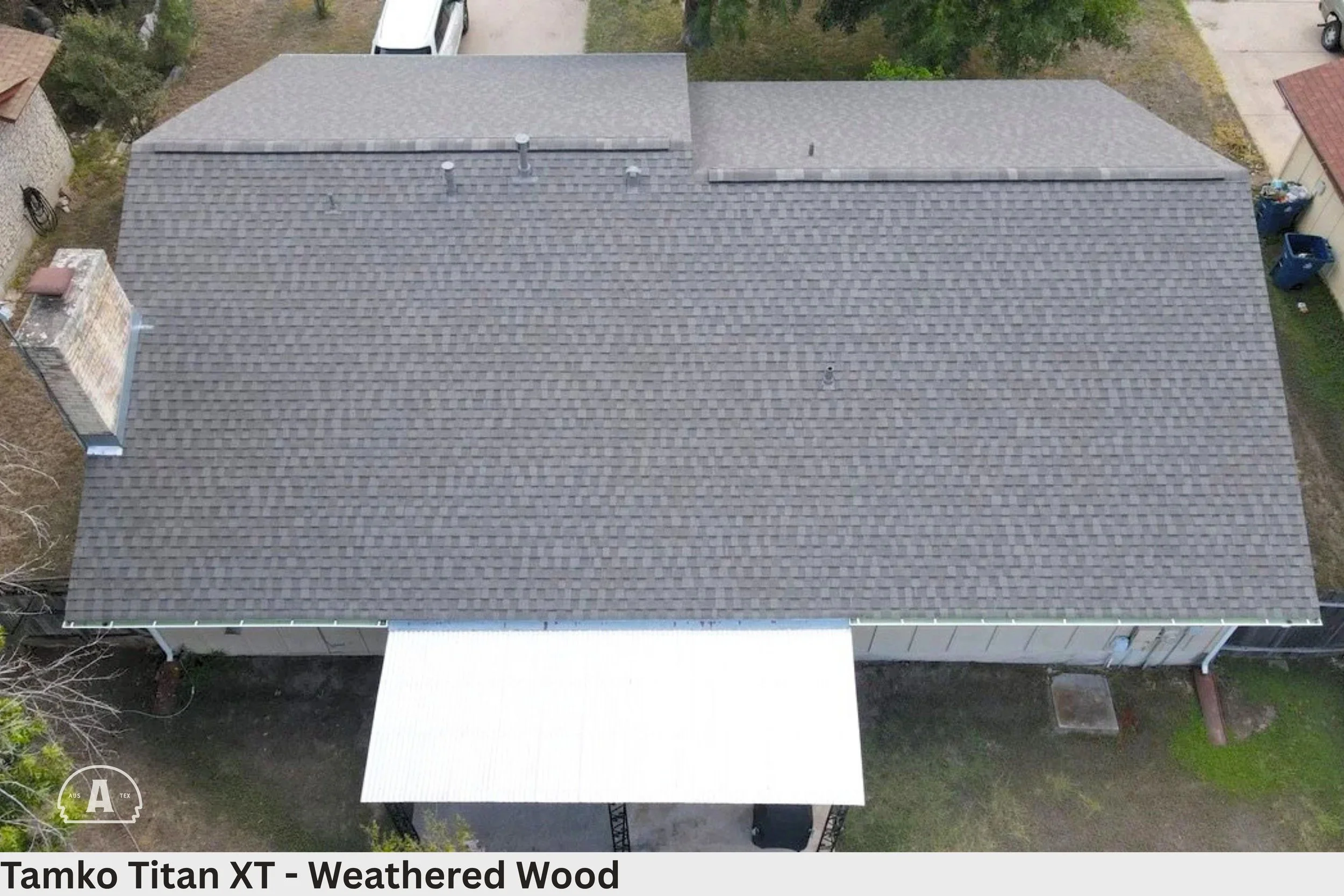 Tamko Titan XT Weathered Wood Shingle Roof