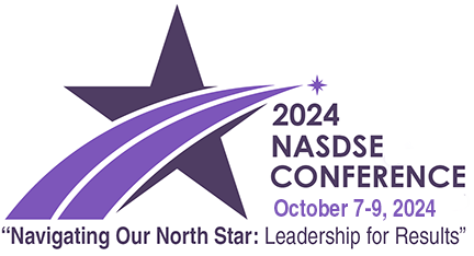 Conference Logo with Purple Shooting Star