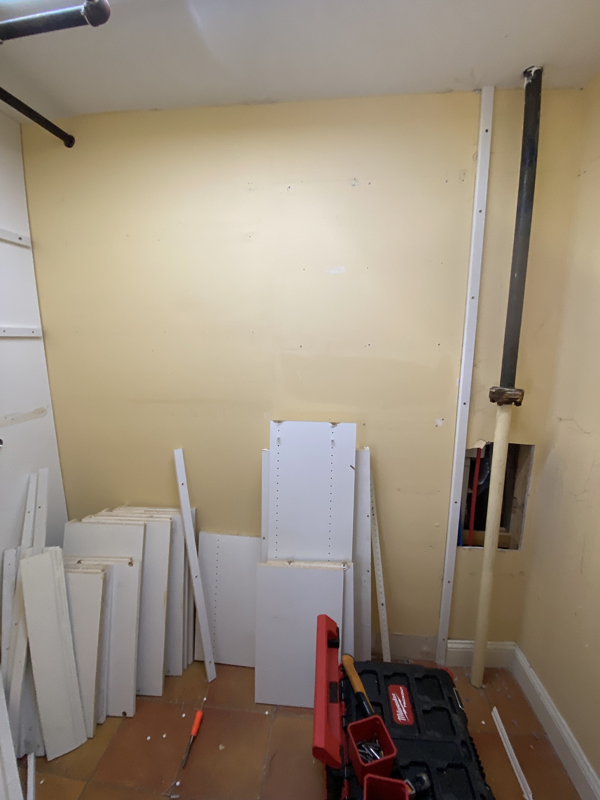 Stowe mudroom remodel