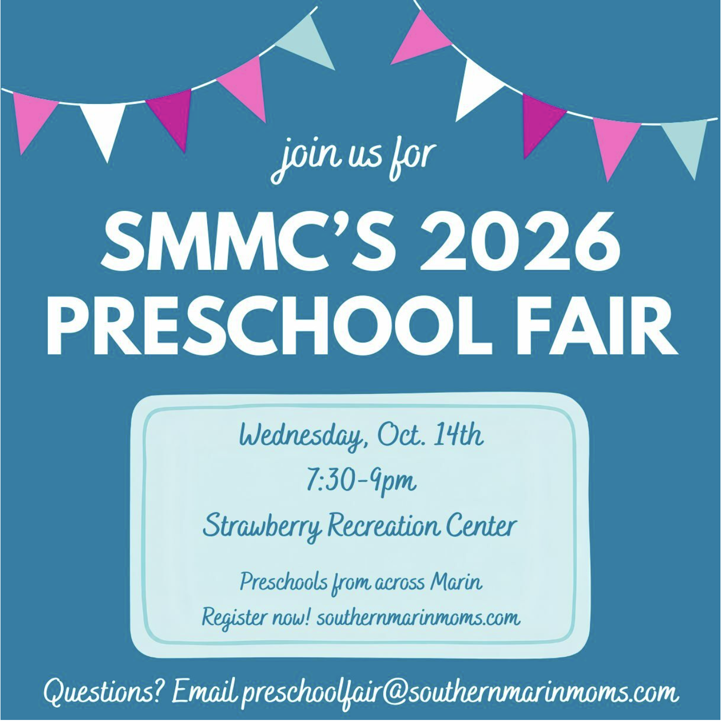 Southern Marin Moms Preschool Fair
