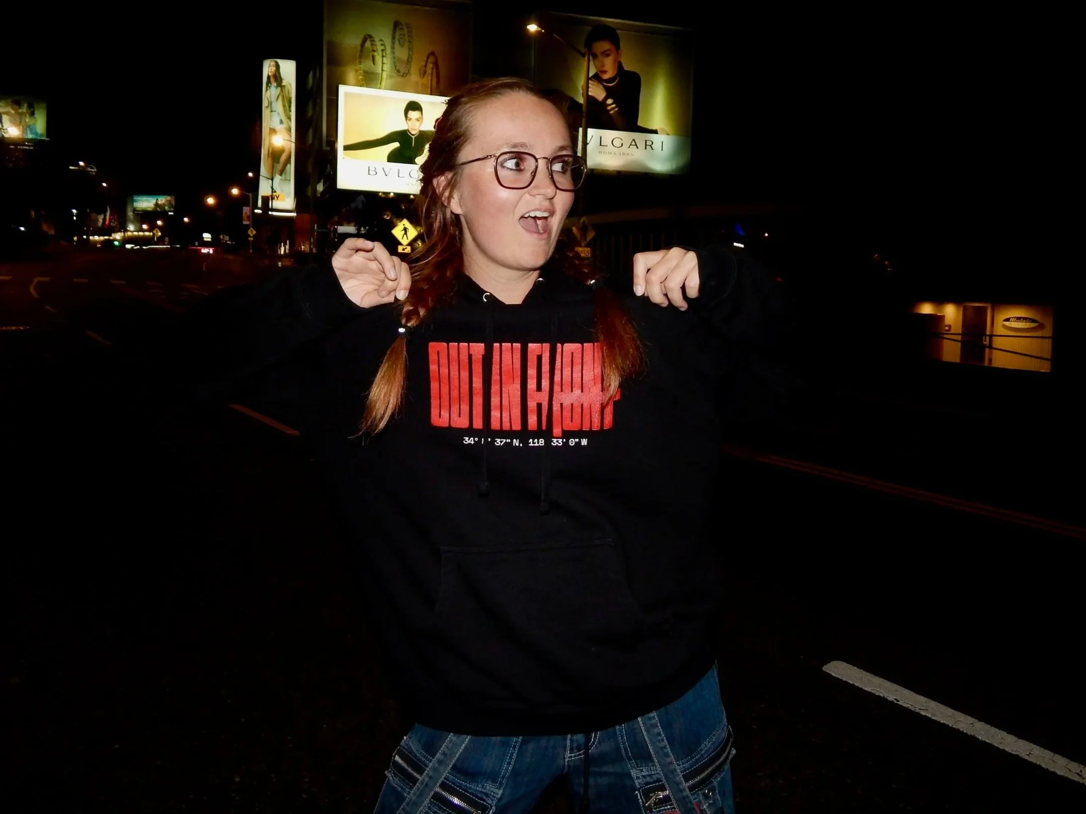 OUT IN FRONT ORIGINAL HOODIE