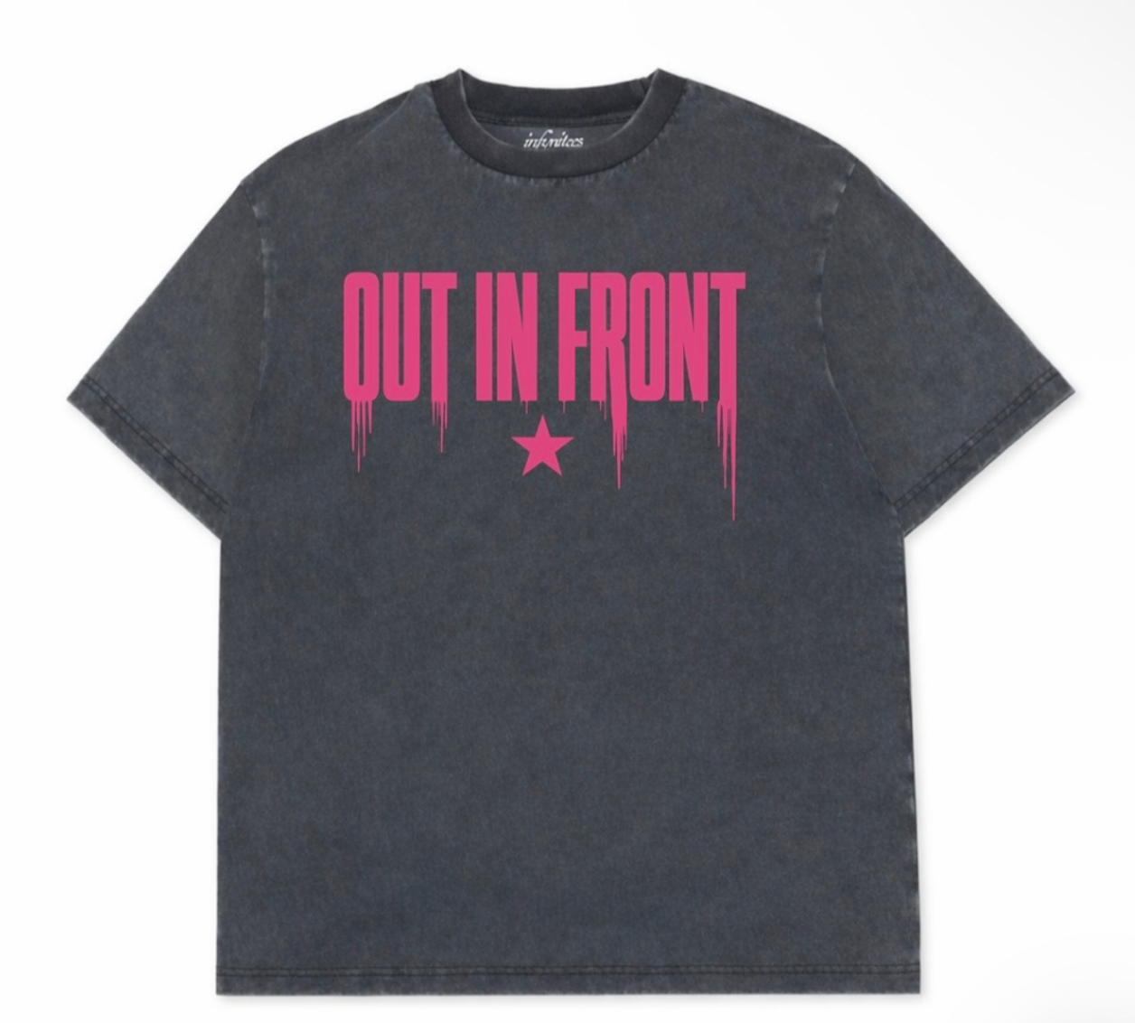 OUT IN FRONT HEAVY WEIGHT SHIRT