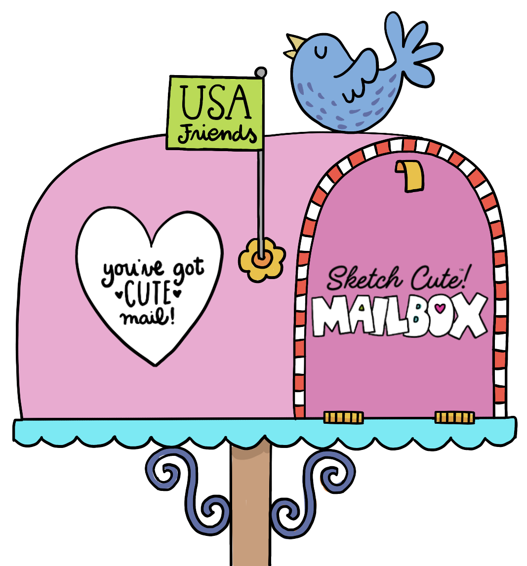 Sketch Cute MAILBOX