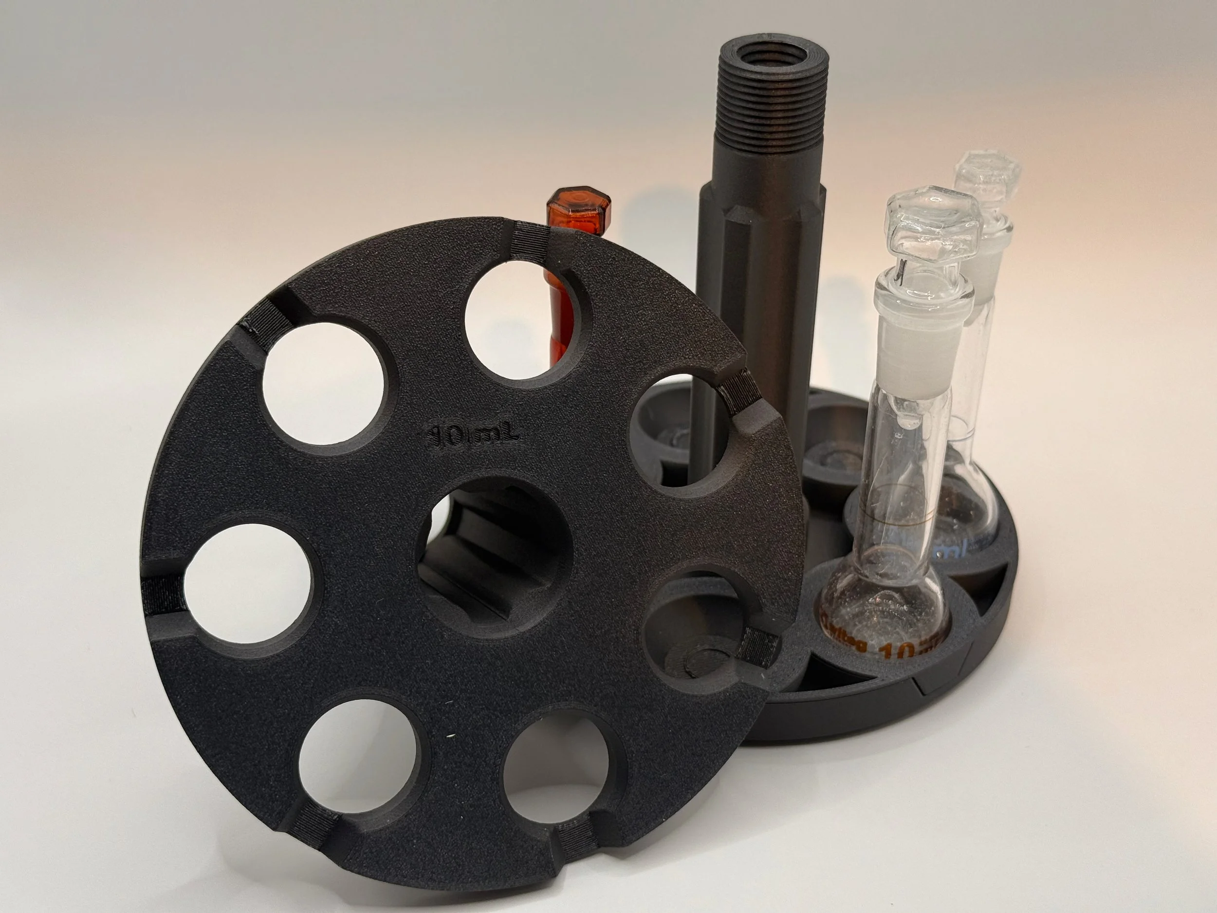 Adaptersatz für kleinere Masskolben für Forced Degradation Chamber H20D18 oder H15D14