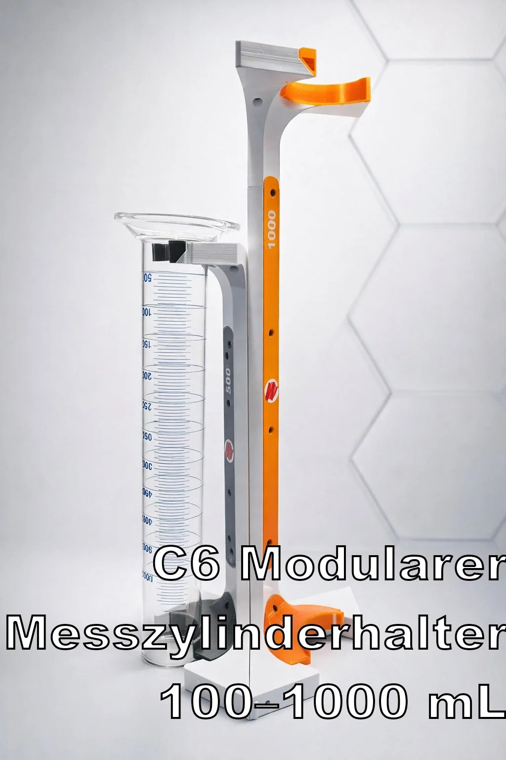 C6 Modularer Messzylinderhalter – 100–1000 mL
