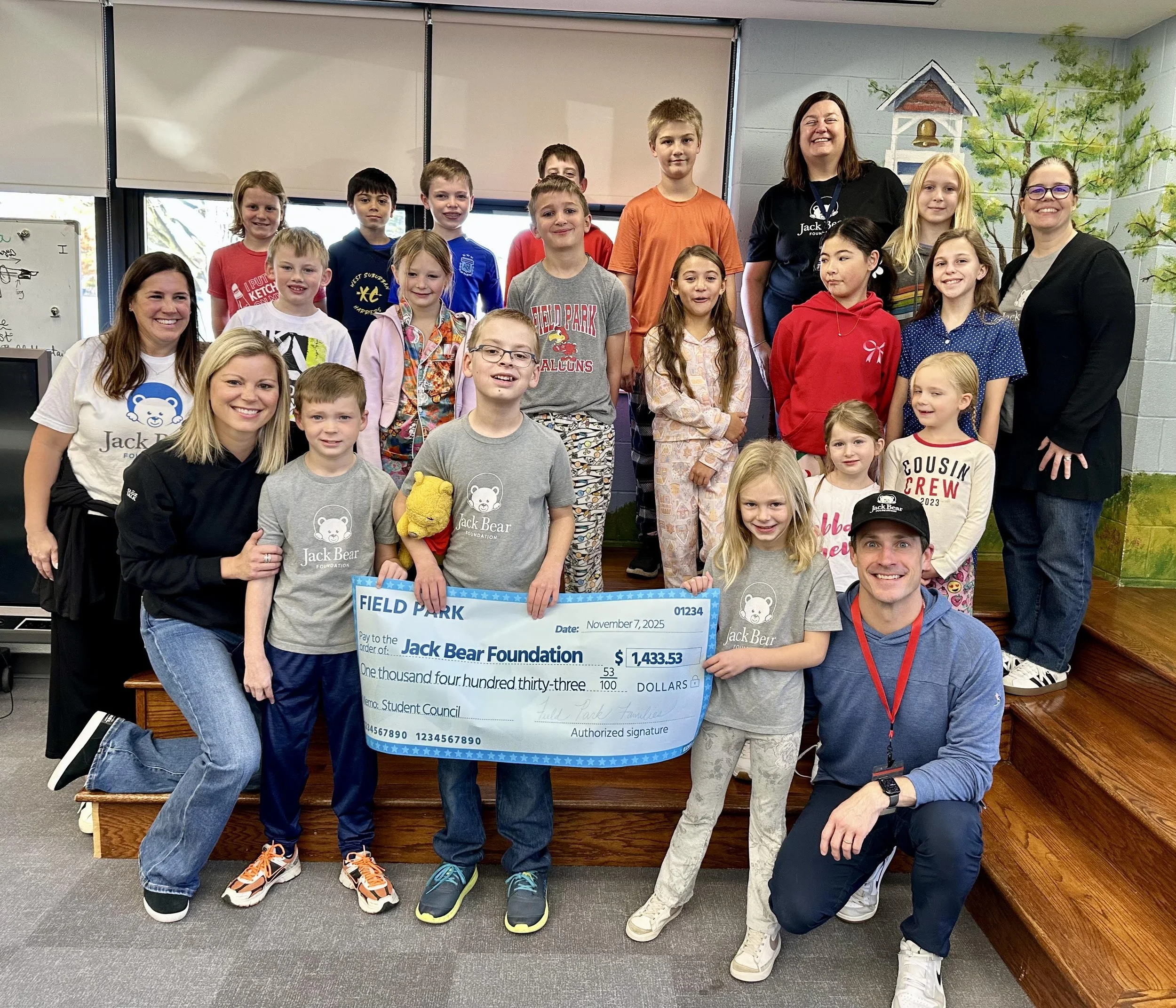 Field Park Students Crush Their Teddy Wars Goal!