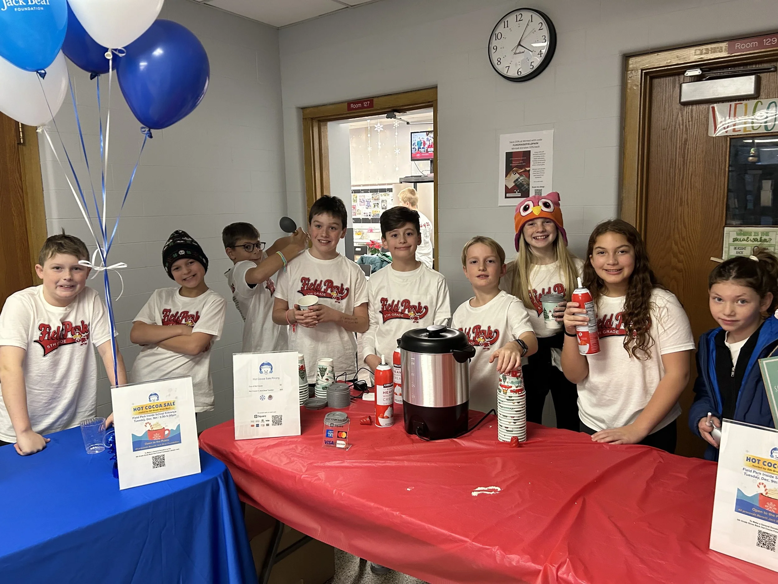 5th Grade Gives Back at Field Park: Cocoa, Kindness &amp; Big Impact!&nbsp;