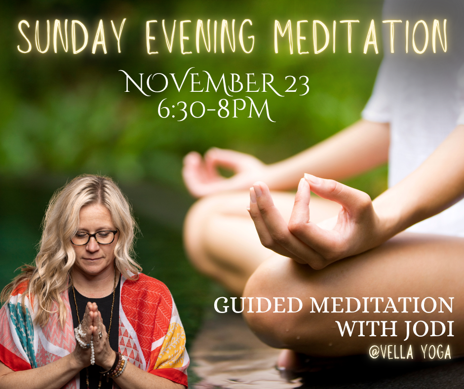 Sunday Evening Meditation - November 23rd