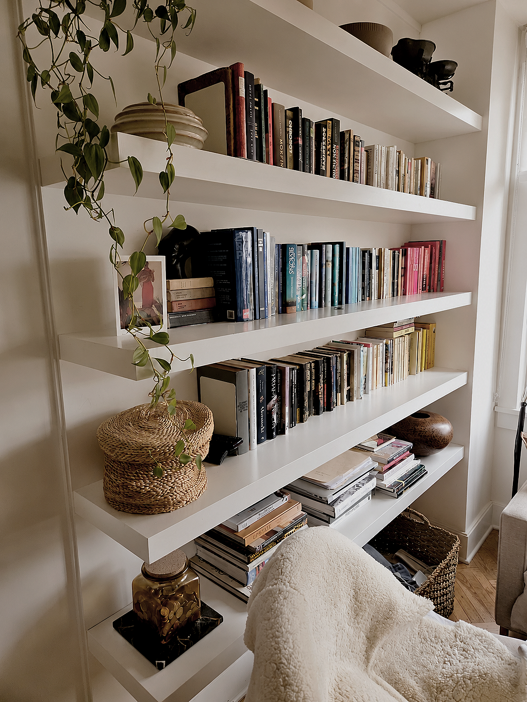 Floating shelves are our speciality.