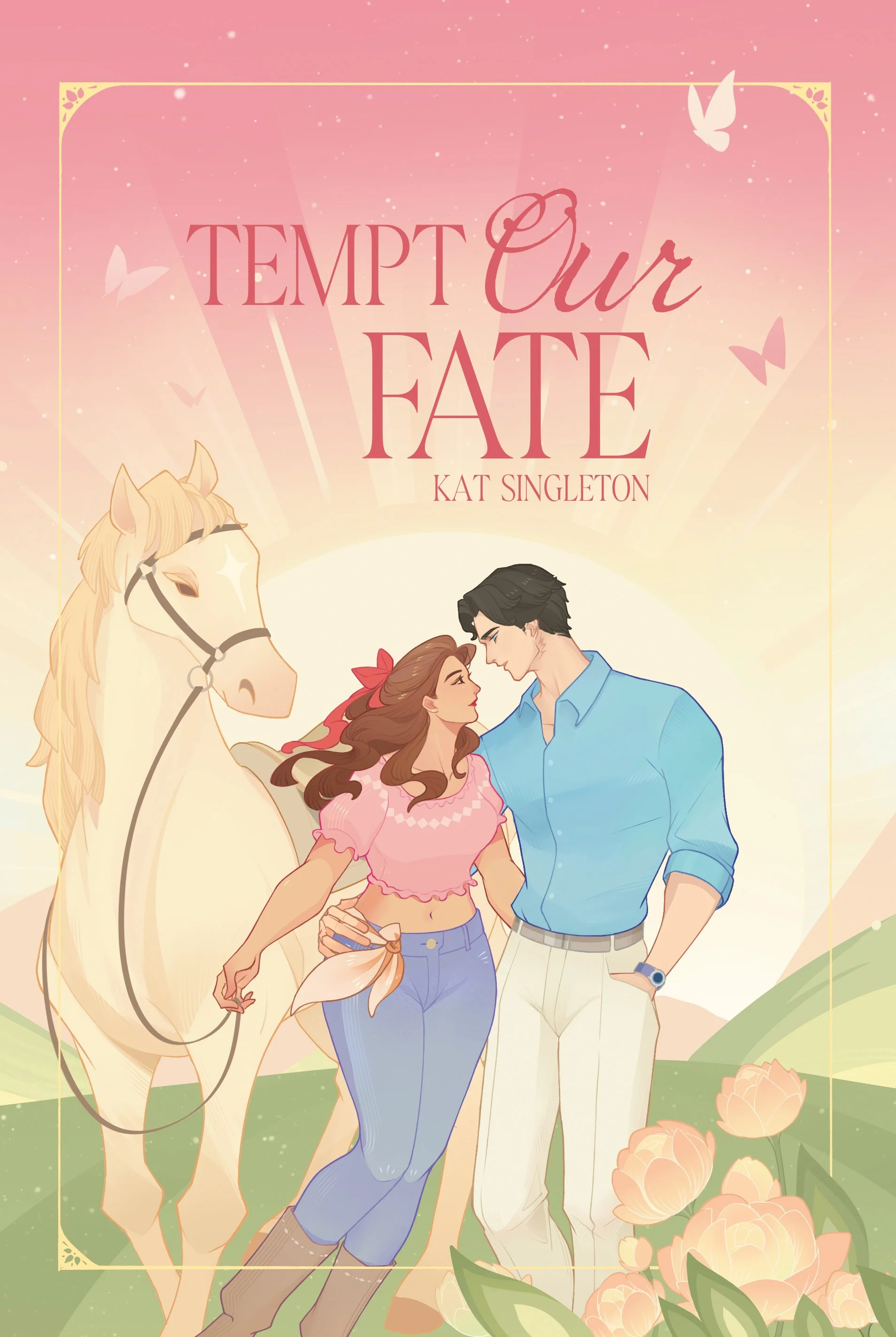 Dust Jacket Illustration - Tempt Our Fate