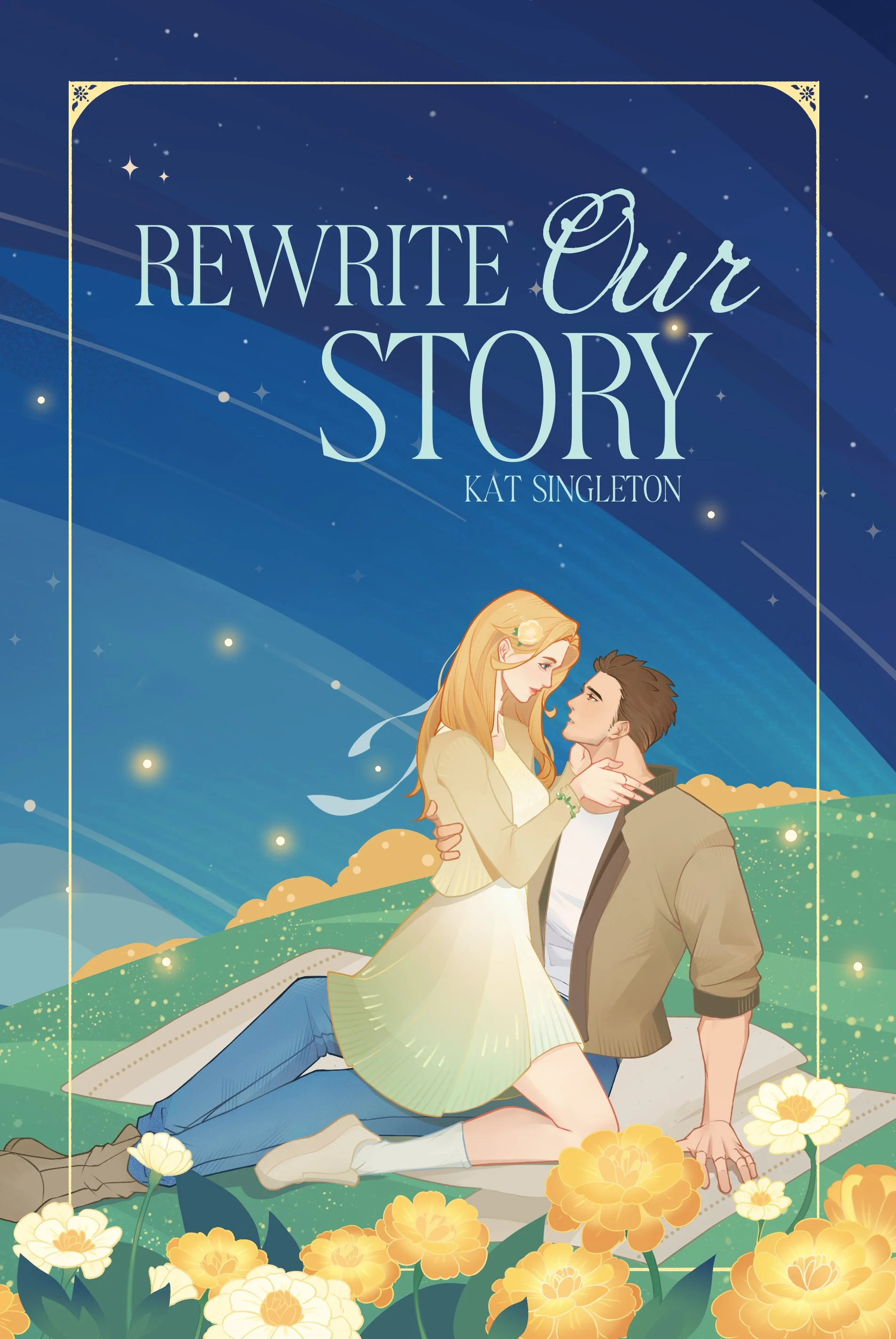 Dust Jacket Illustration - Rewrite Our Story